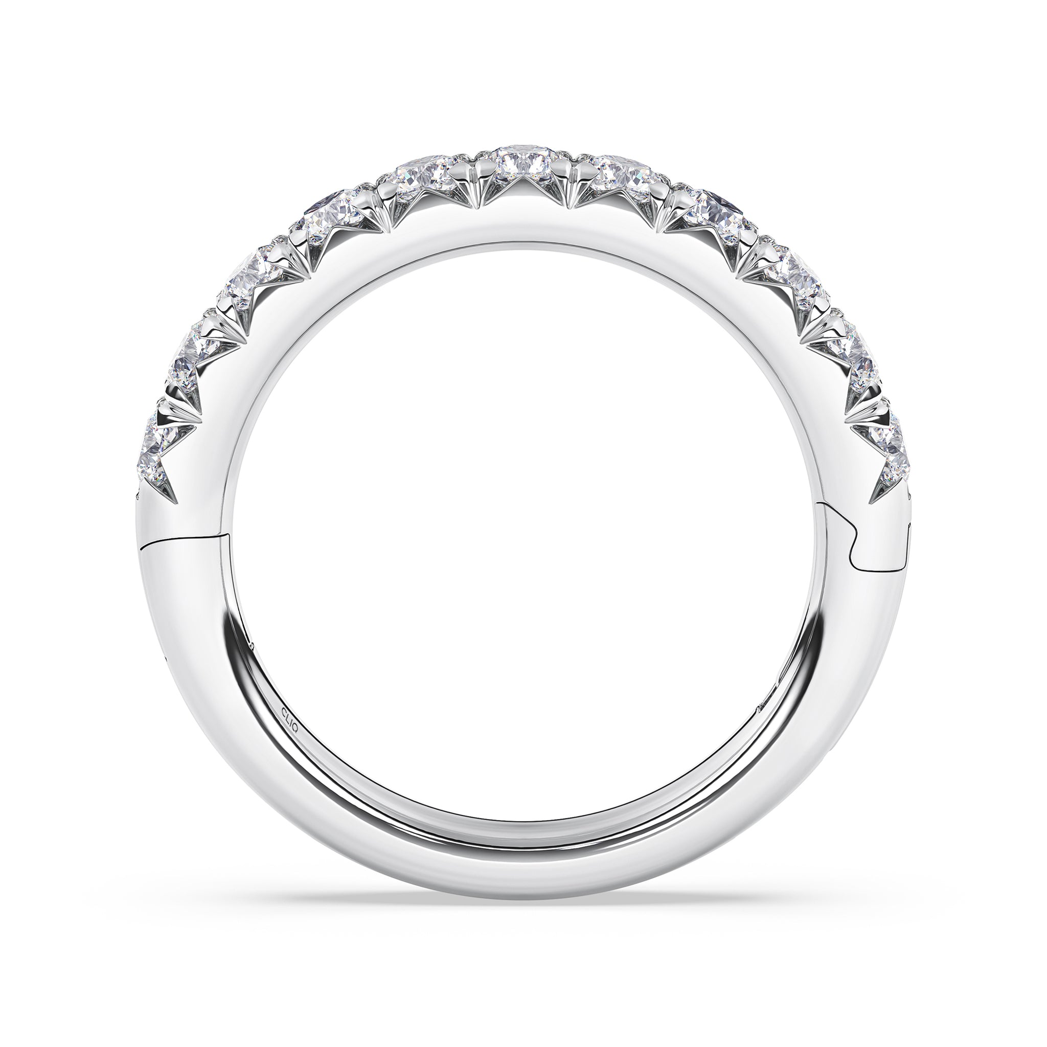 Shea French Pave Diamond Band