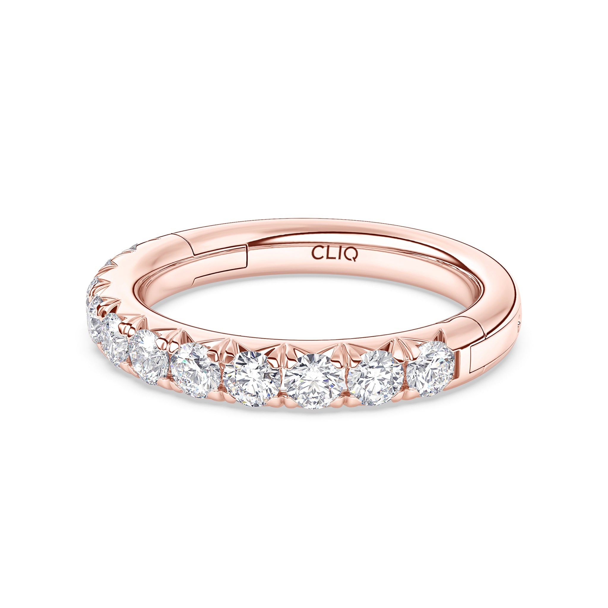 Shea French Pave Diamond Band