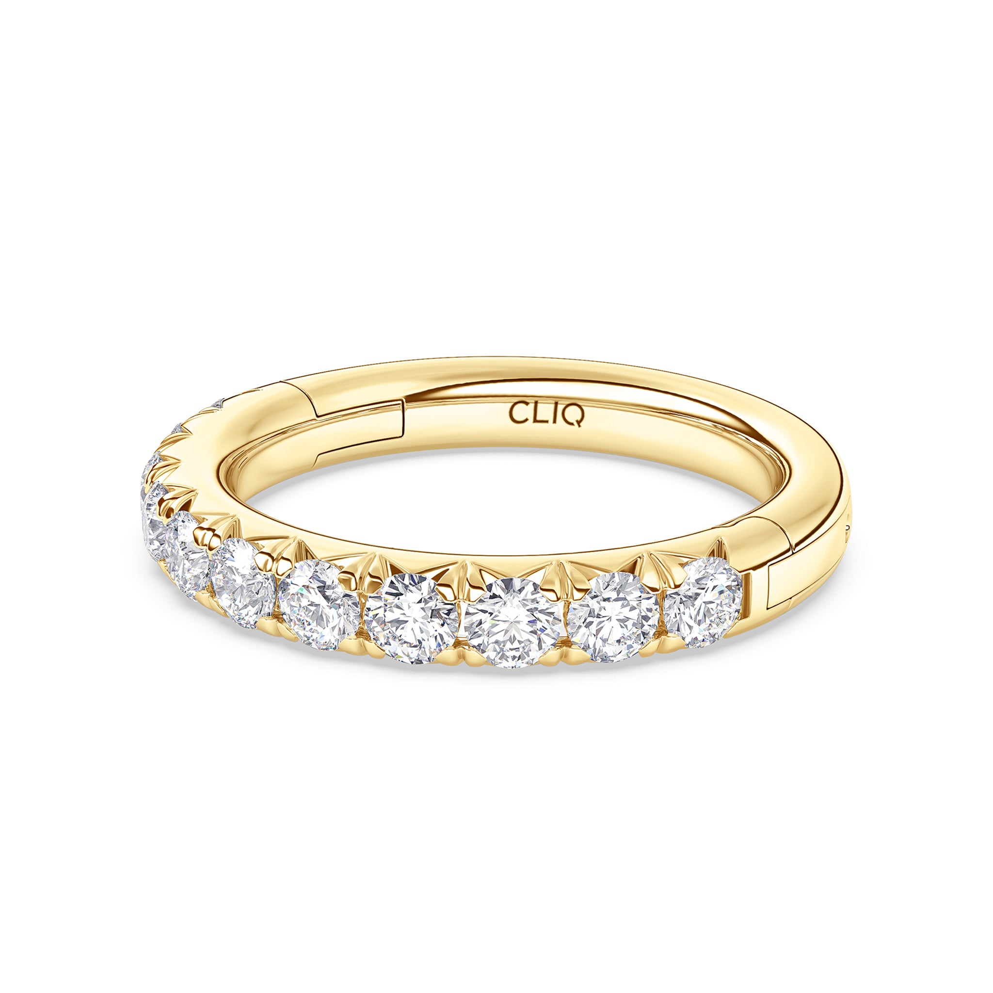 Shea French Pave Diamond Band