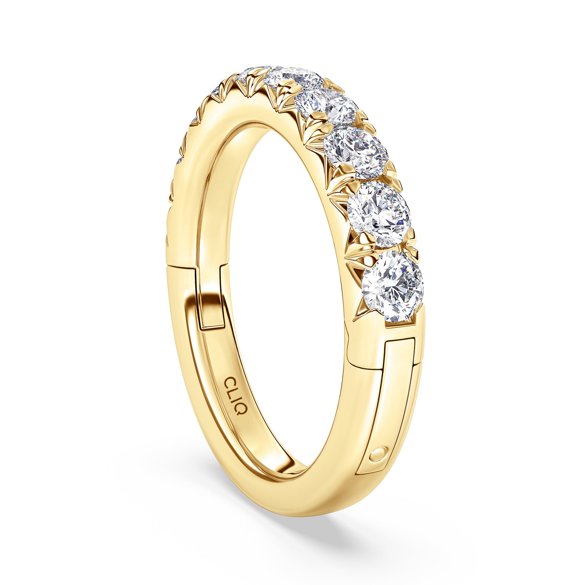 Shea French Pave Diamond Band
