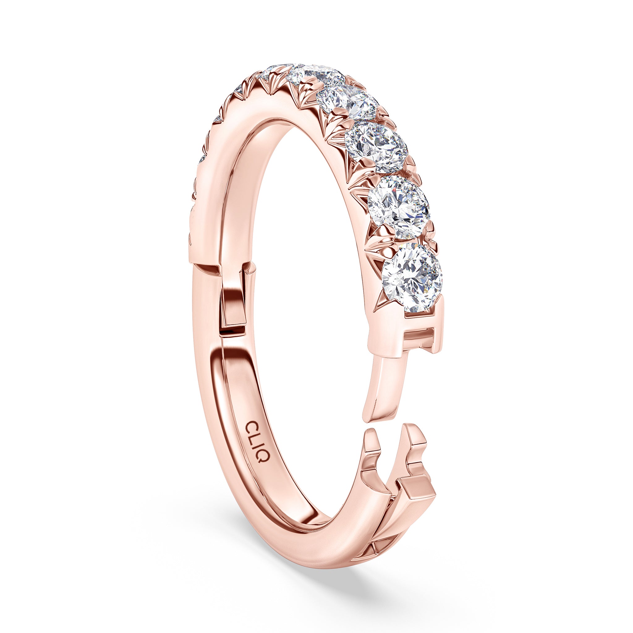 Shea French Pave Diamond Band