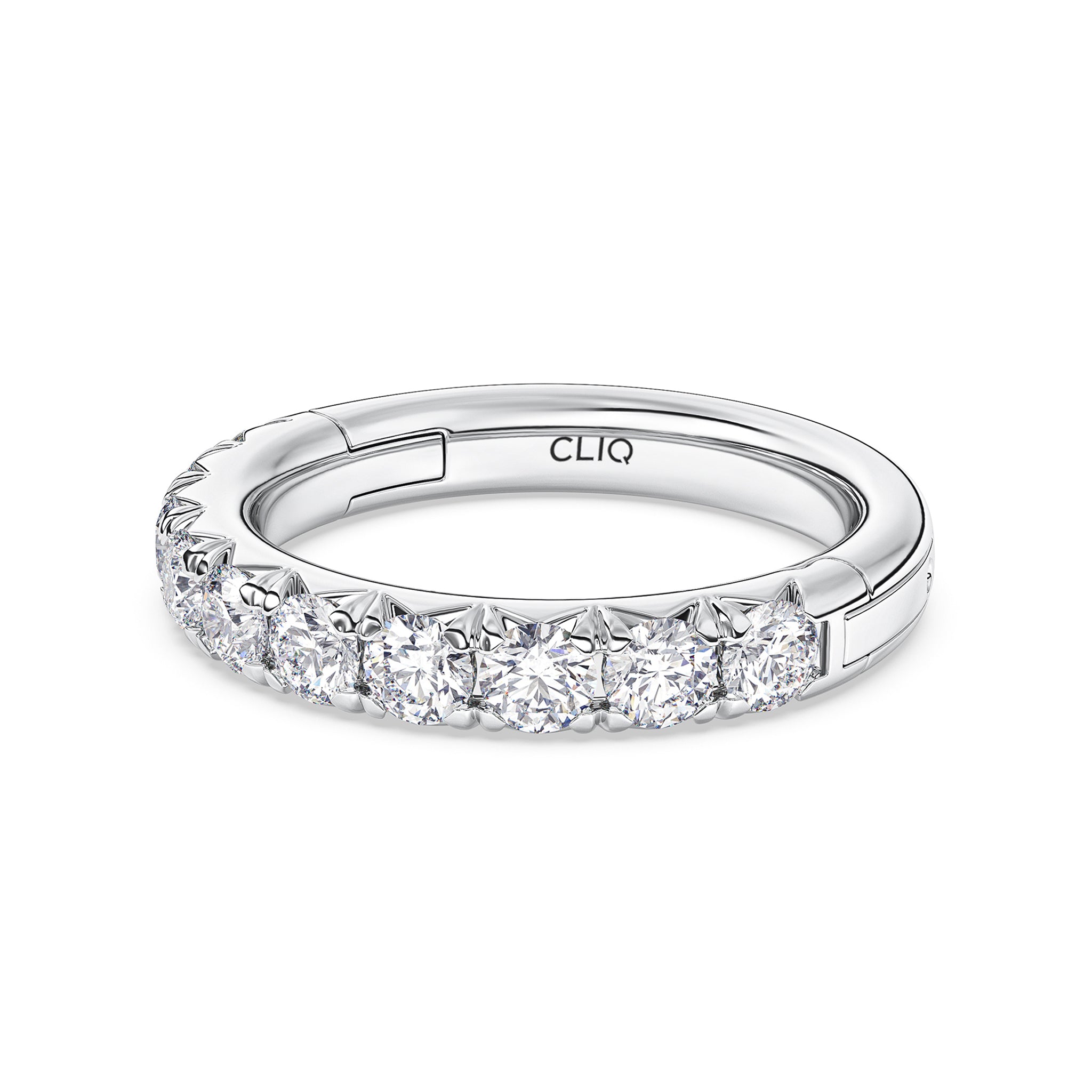 Shea French Pave Diamond Band