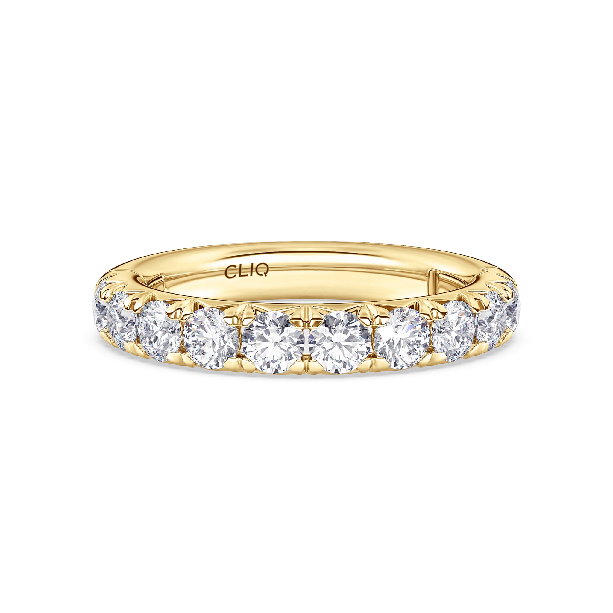 Shea French Pave Diamond Band