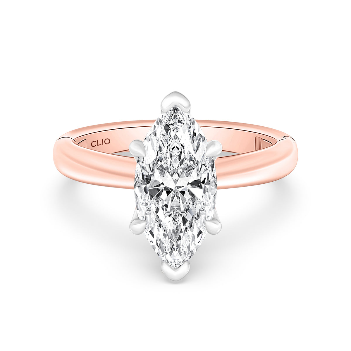 Crosby Marquis Cut Solitaire Engagement Ring