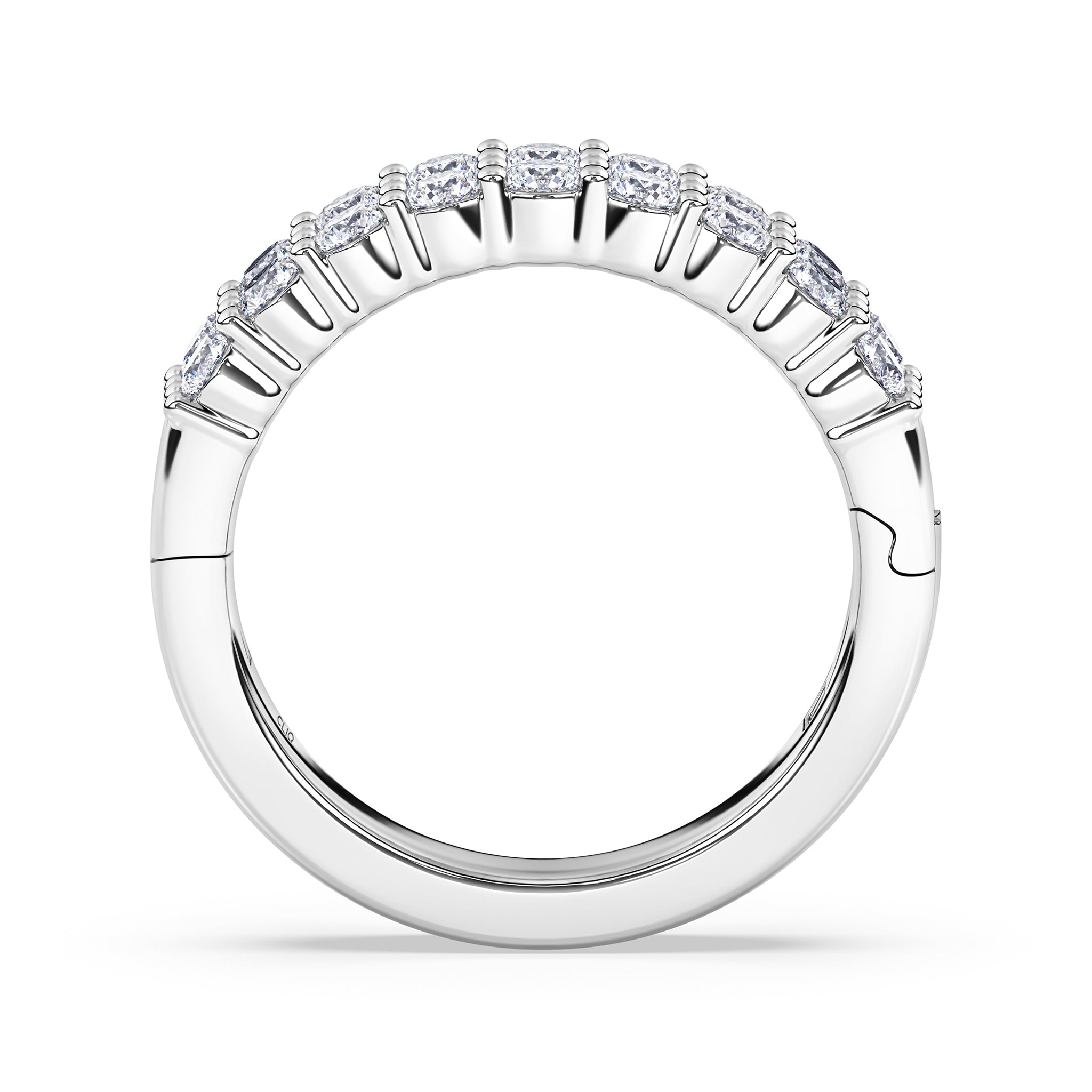 Essex Double Row Diamond Band