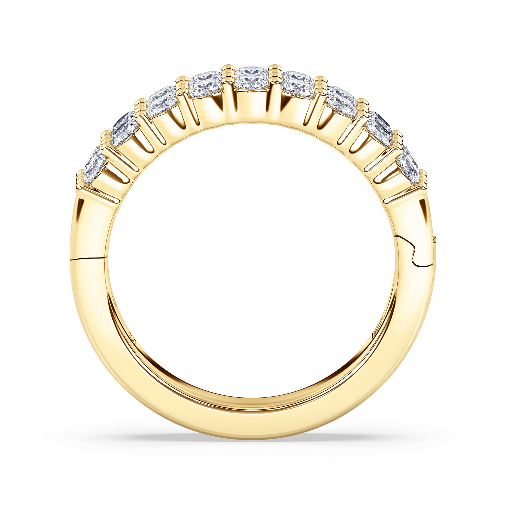 Essex Double Row Diamond Band