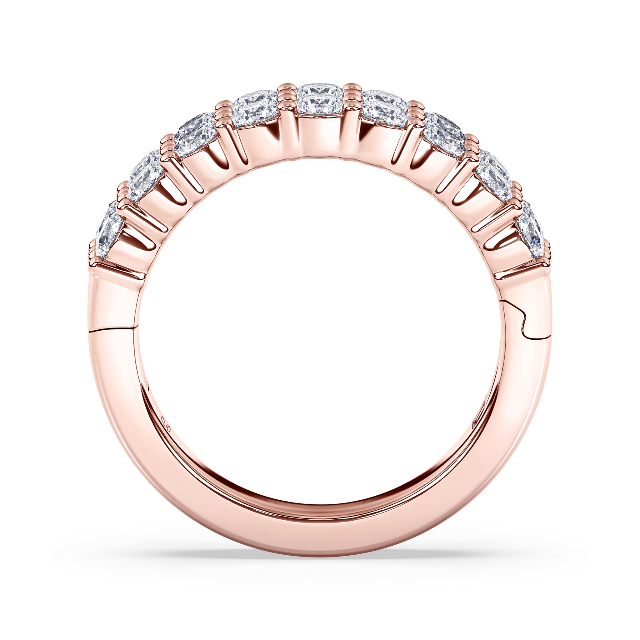 Essex Double Row Diamond Band