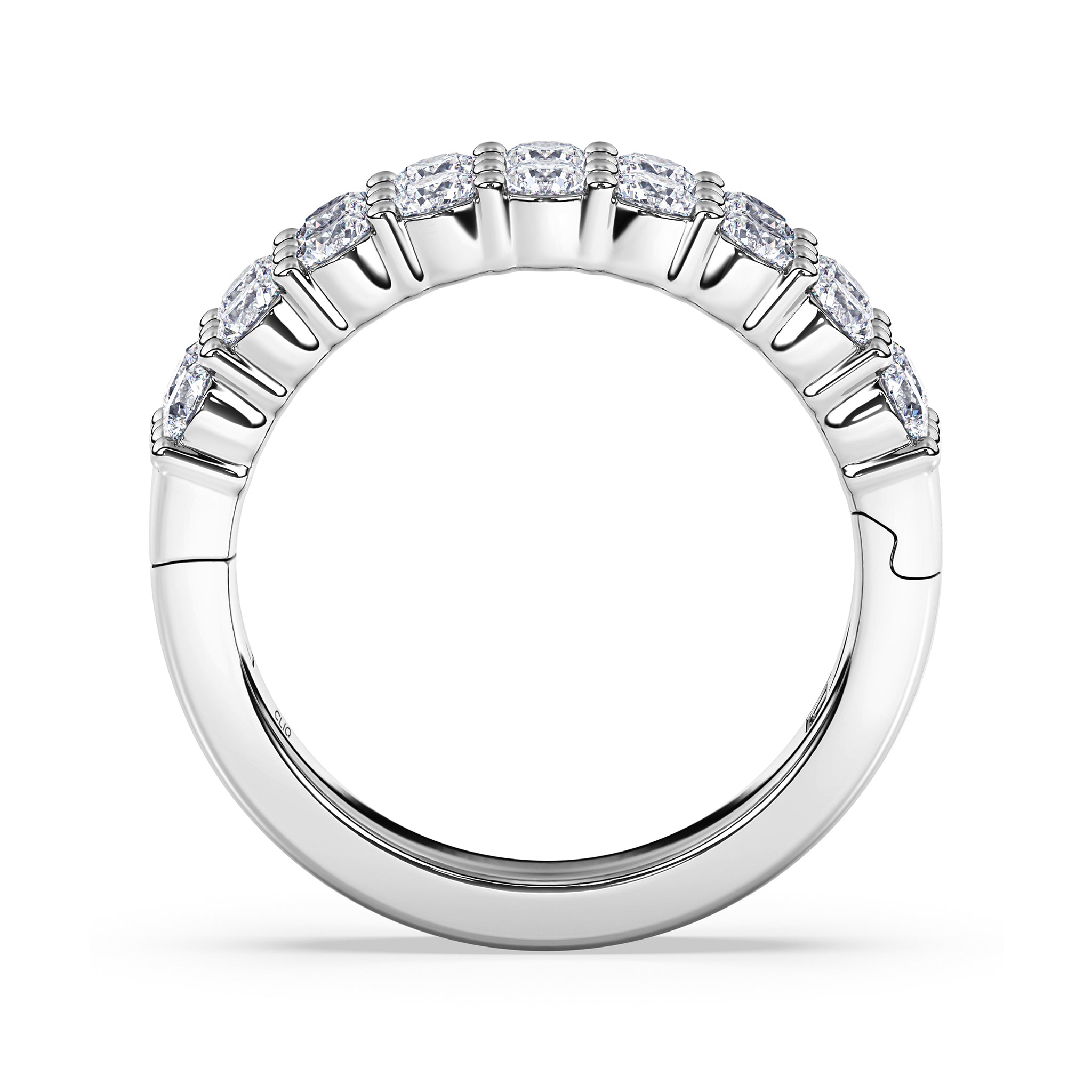 Essex Double Row Diamond Band