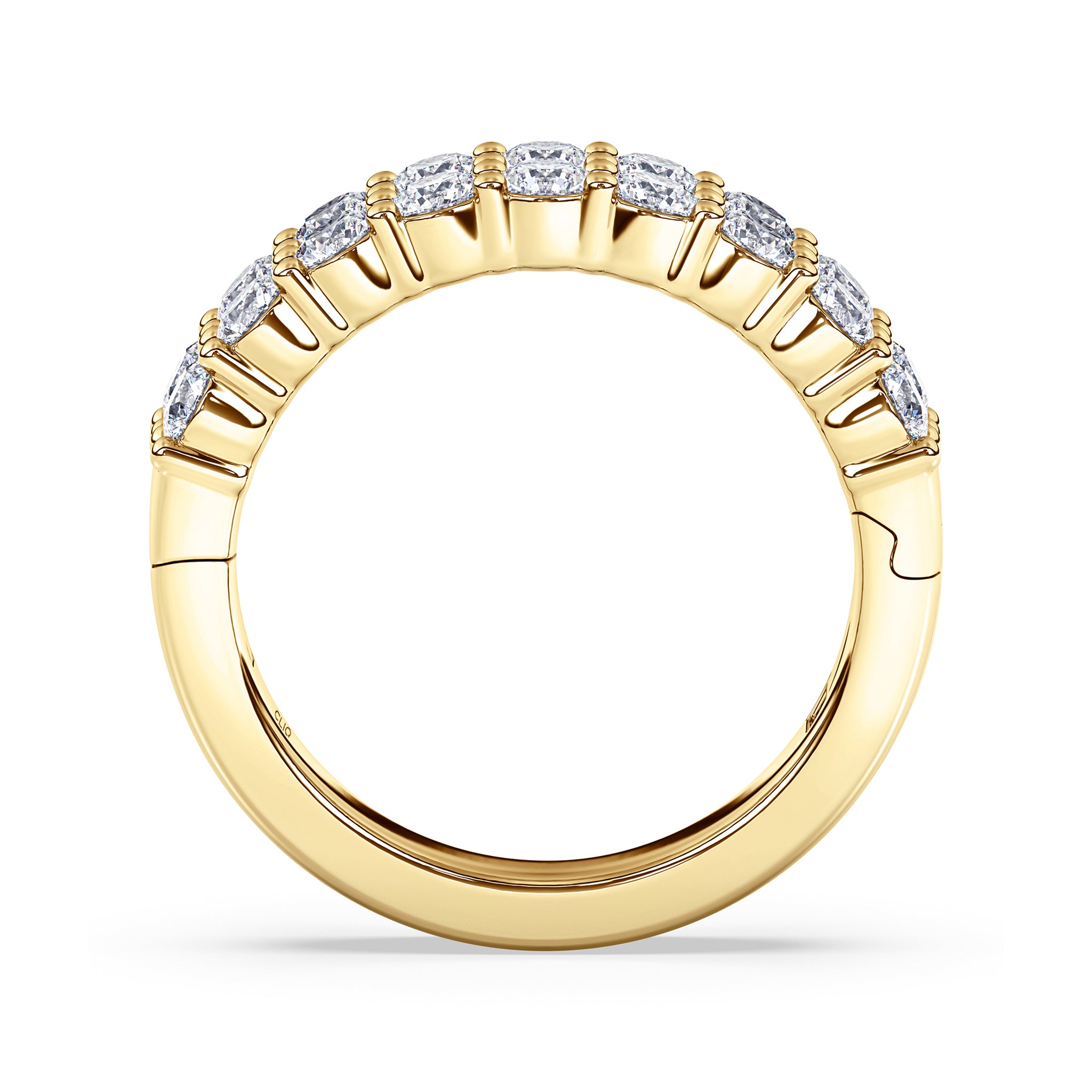 Essex Double Row Diamond Band