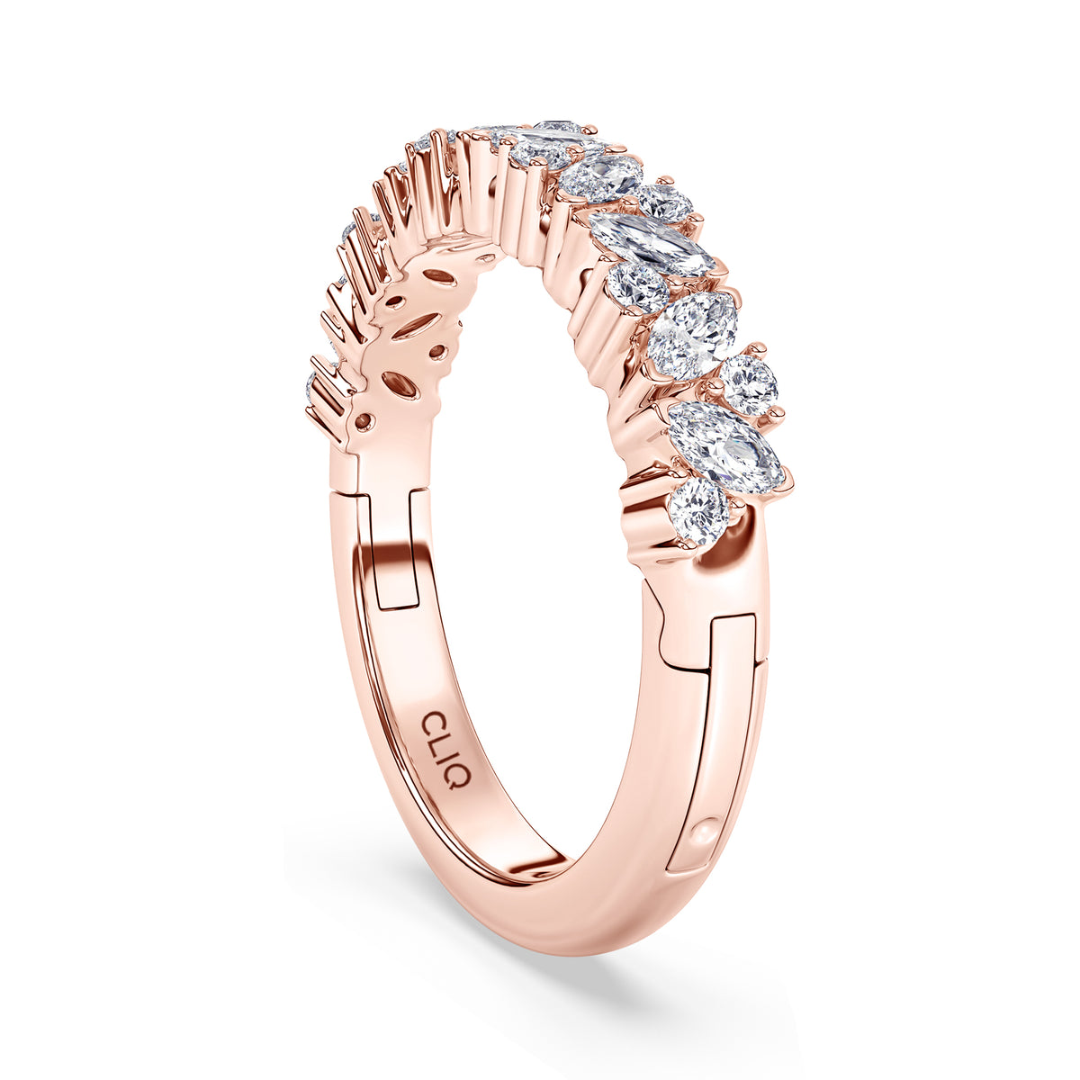 Zoe Mixed Cut Diamond Band