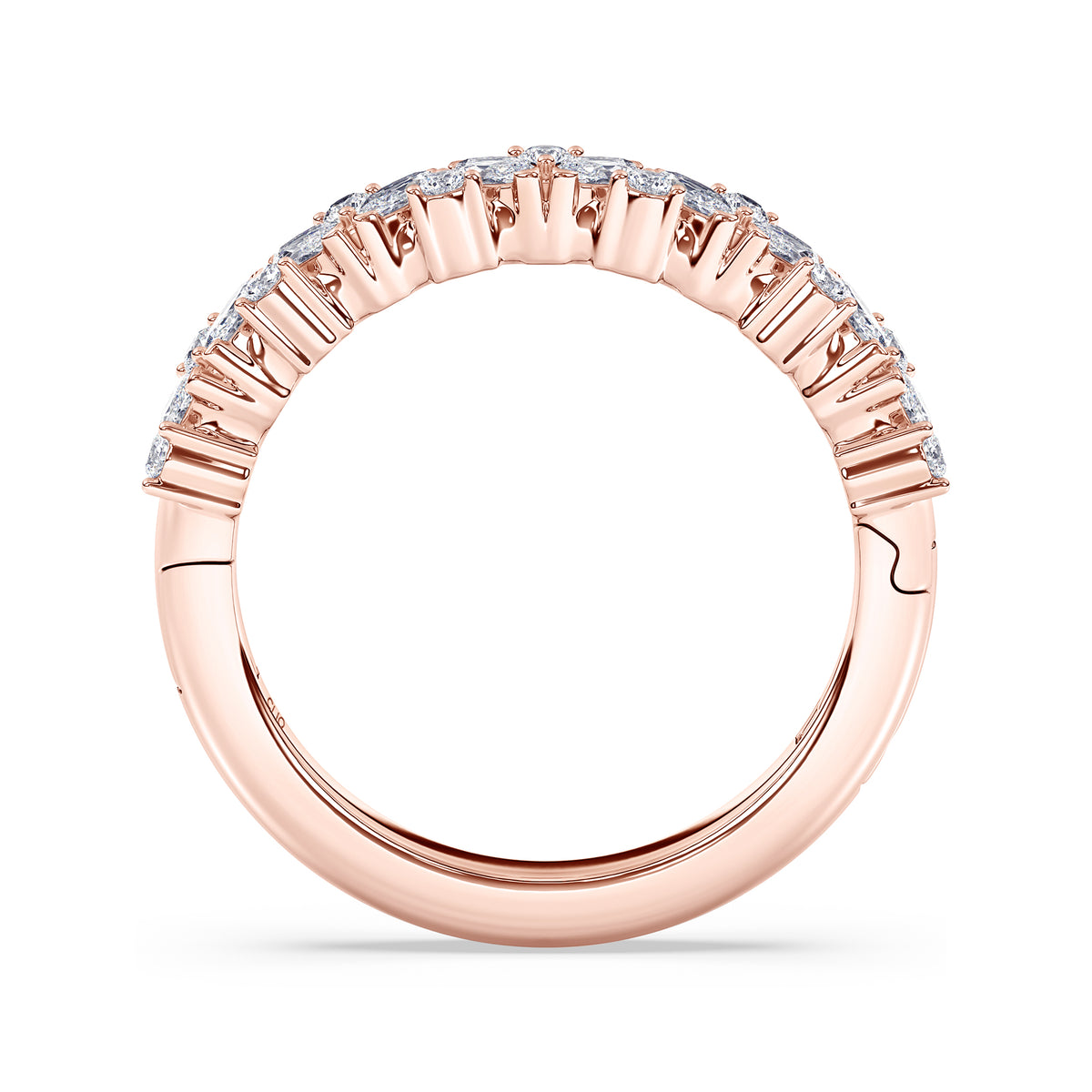 Zoe Mixed Cut Diamond Band