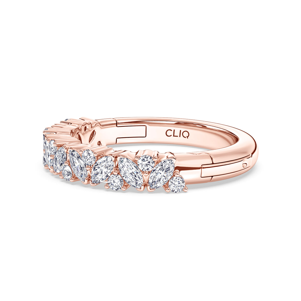 Zoe Mixed Cut Diamond Band
