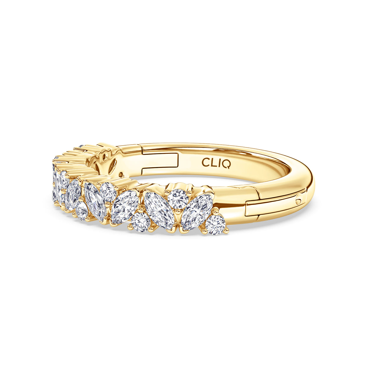 Zoe Mixed Cut Diamond Band