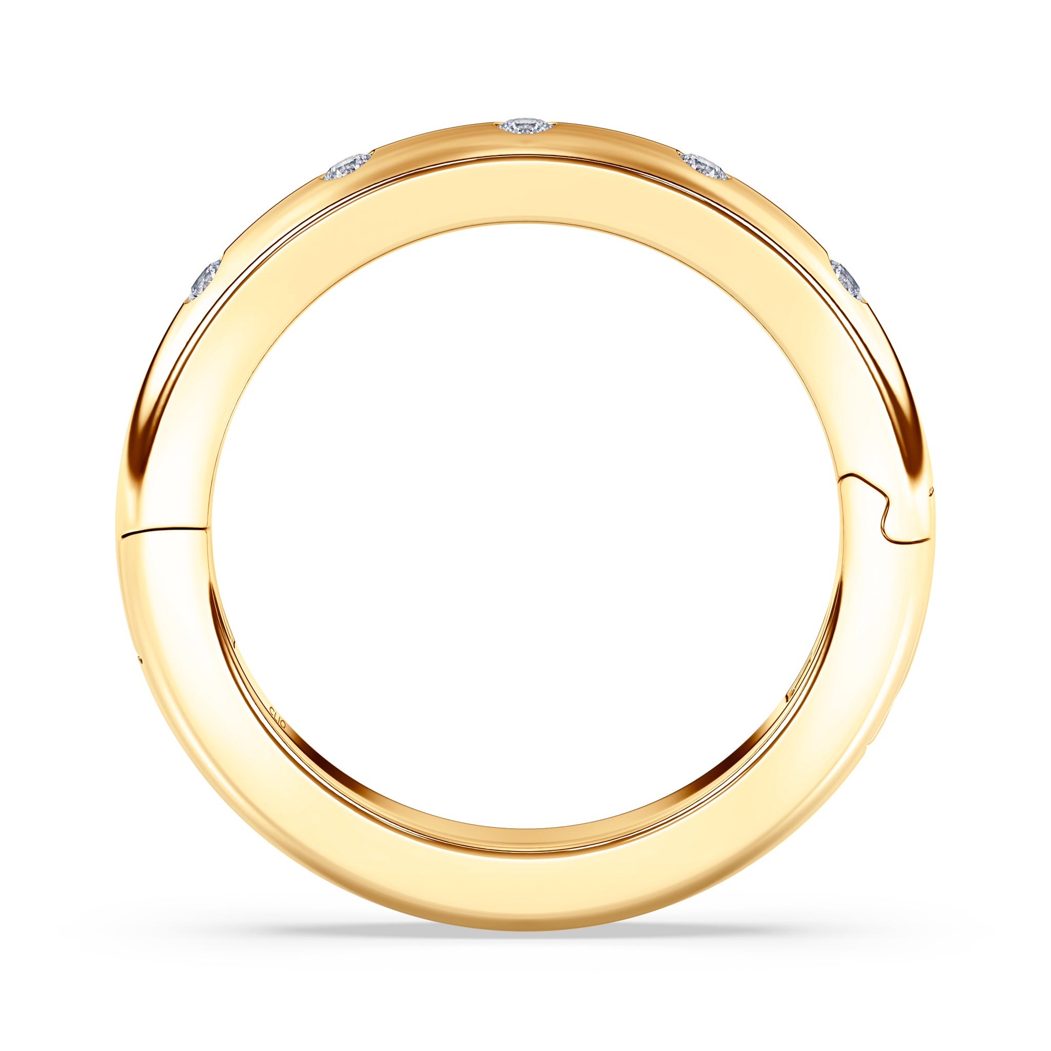 Classic Five Stone Diamond Band