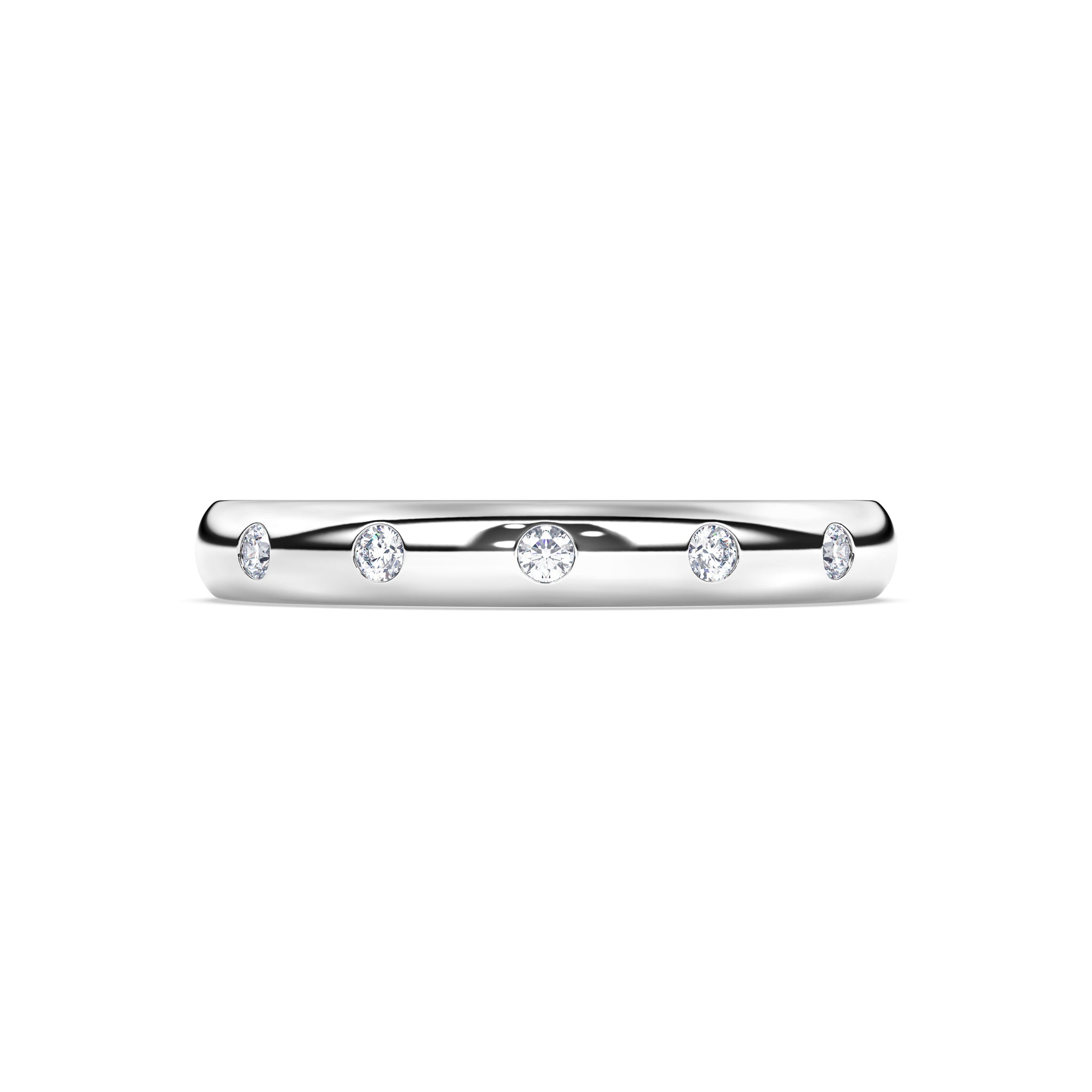 Classic Five Stone Diamond Band