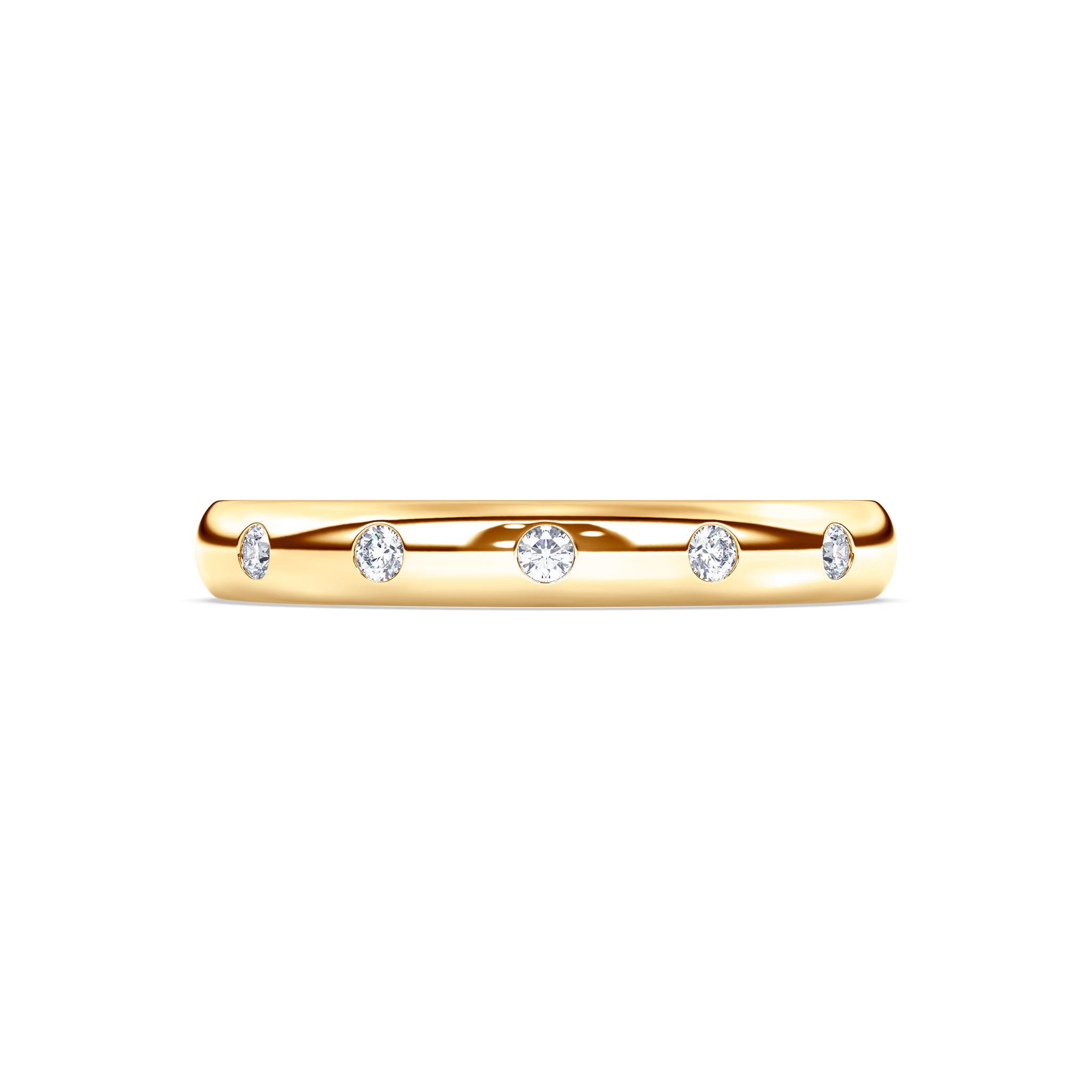 Classic Five Stone Diamond Band