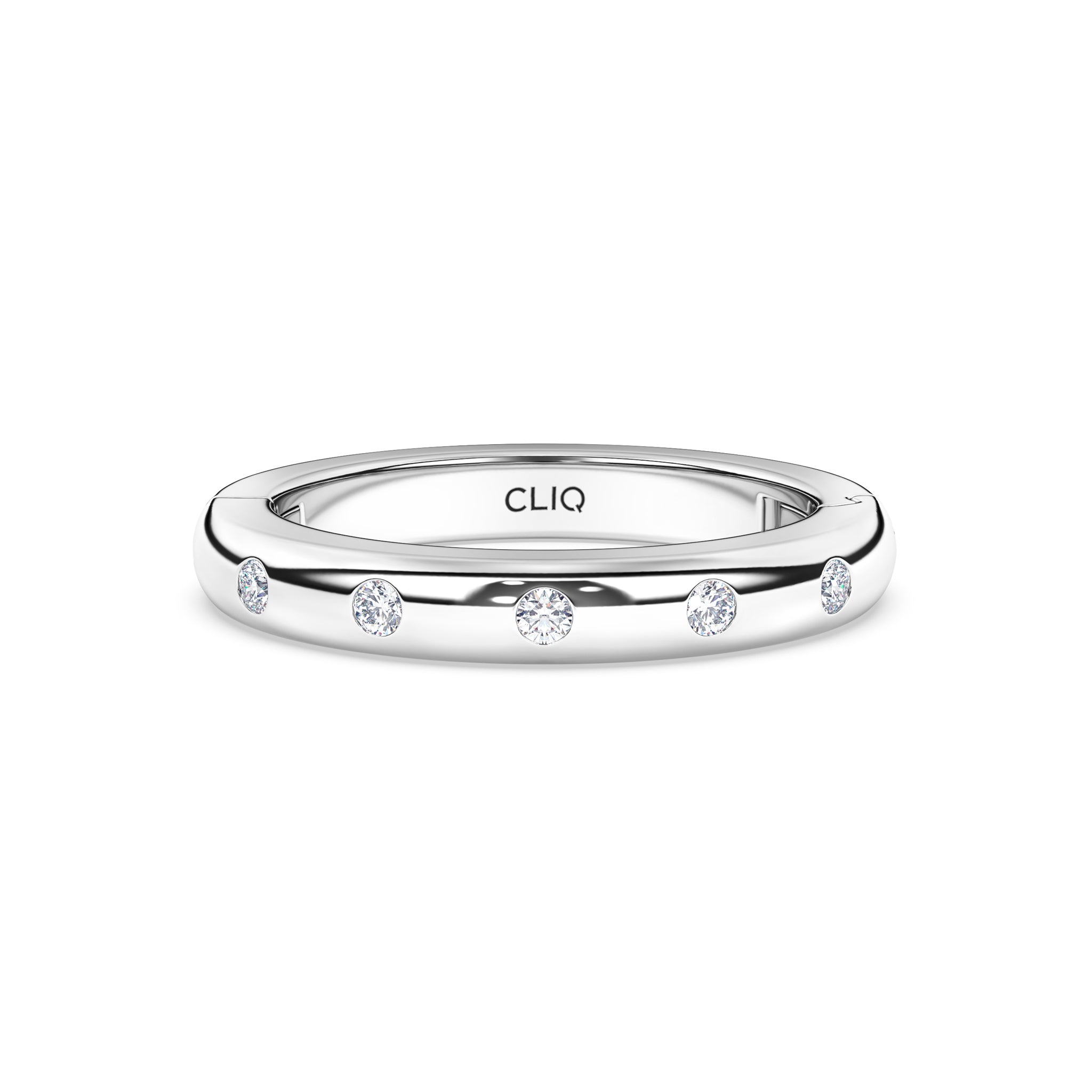 Classic Five Stone Diamond Band