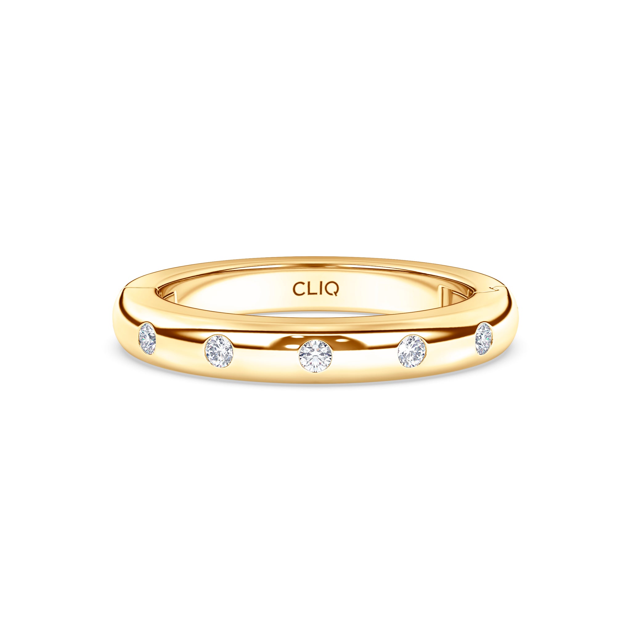 Classic Five Stone Diamond Band