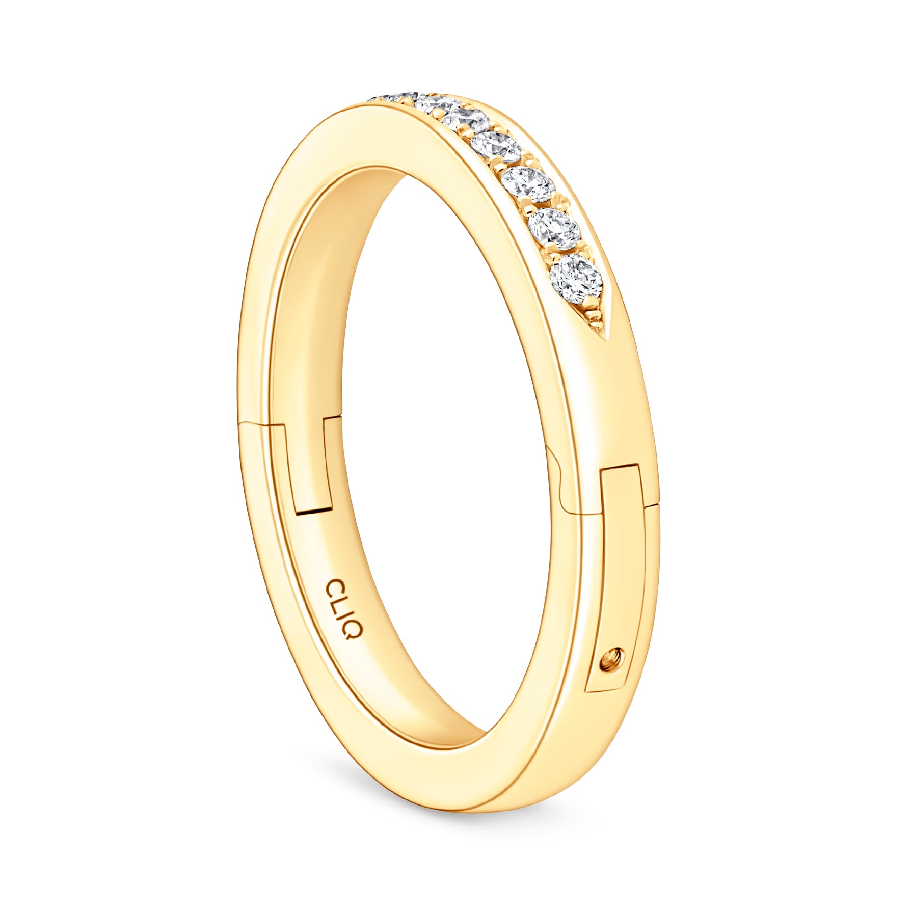 Fifth Ave. Single Row Diamond Toe Ring