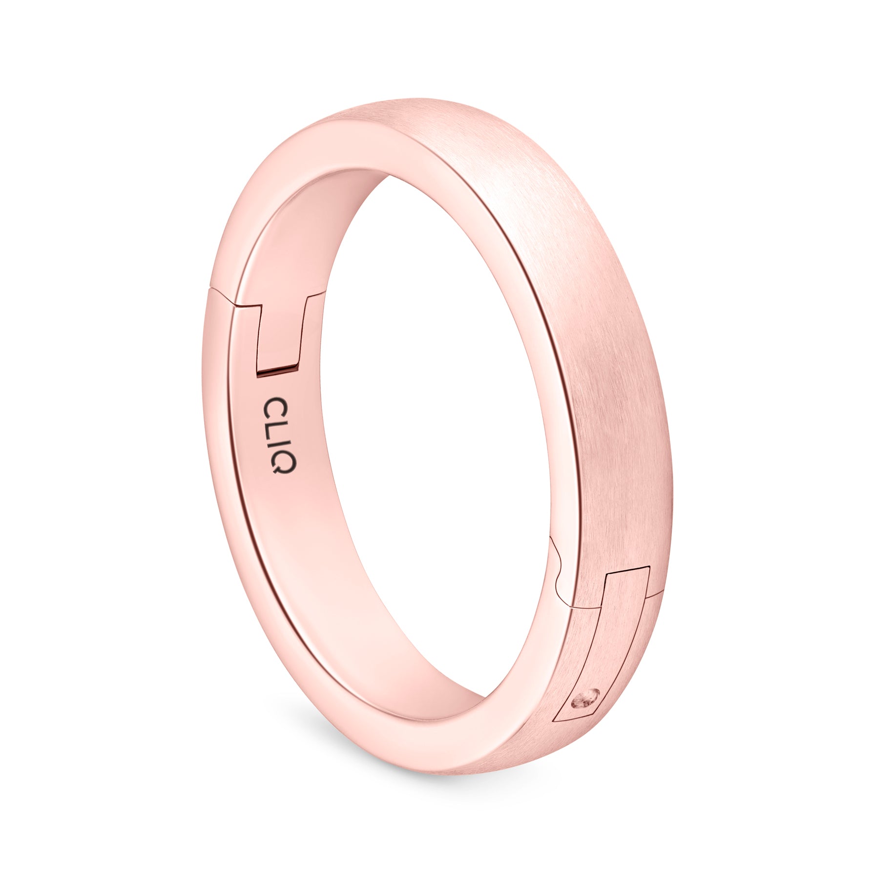 Classic Rounded Band with Matte Finish, 4mm