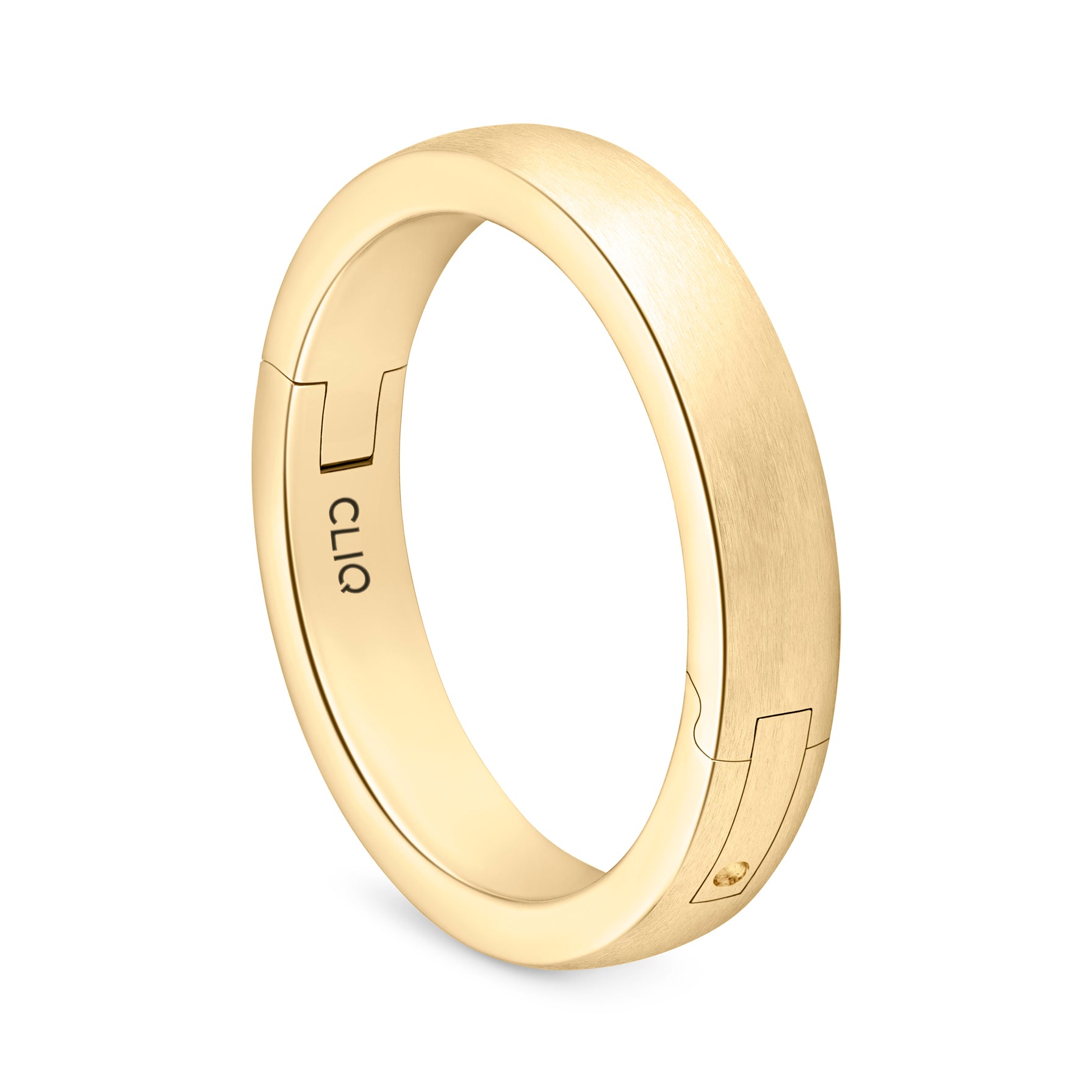 Classic Rounded Band with Matte Finish, 4mm