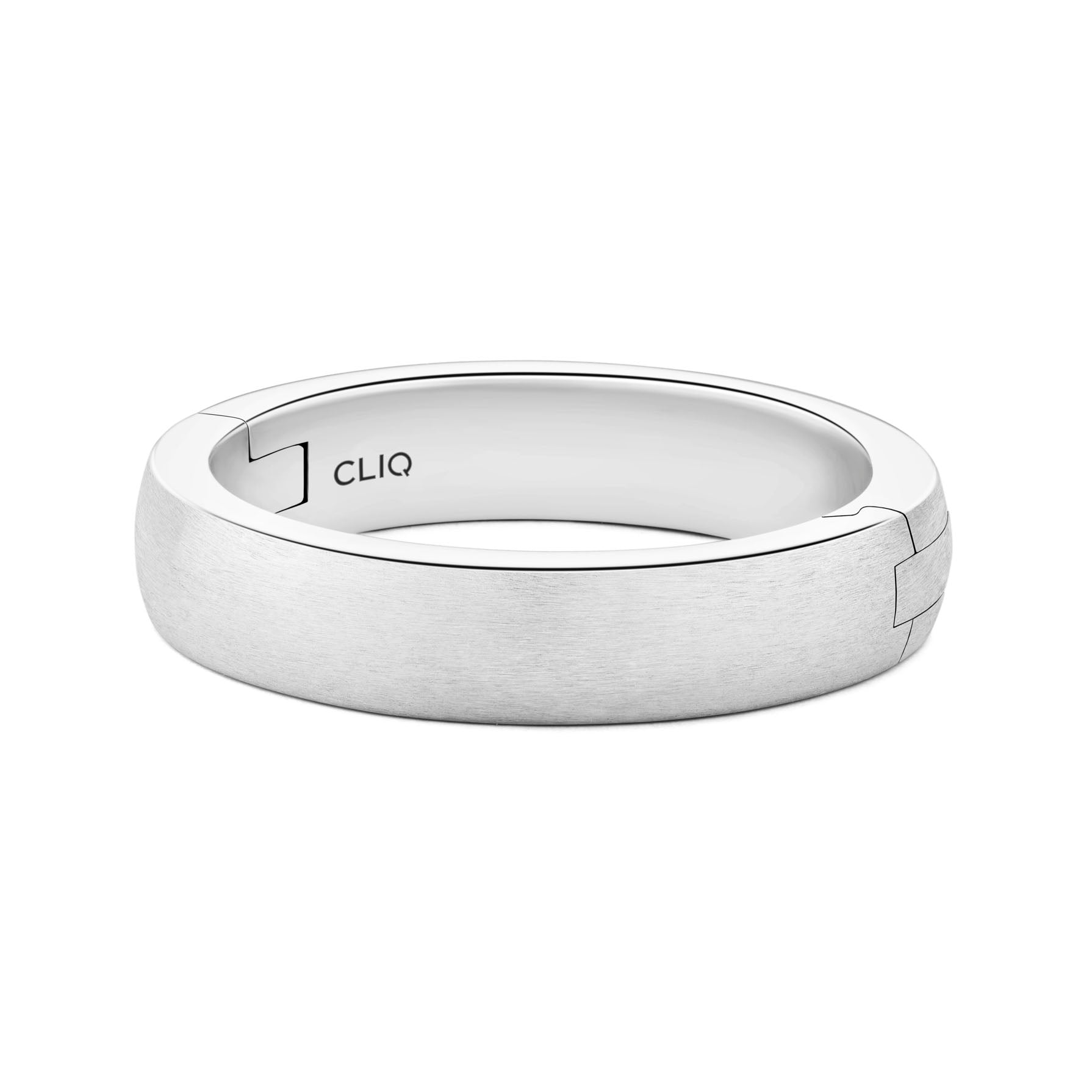 Classic Rounded Band with Matte Finish, 5mm