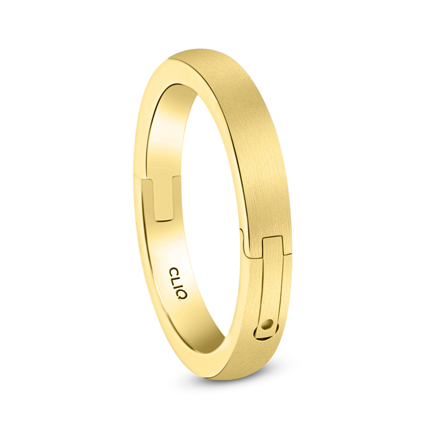 Classic Rounded Band with Matte Finish, 3mm