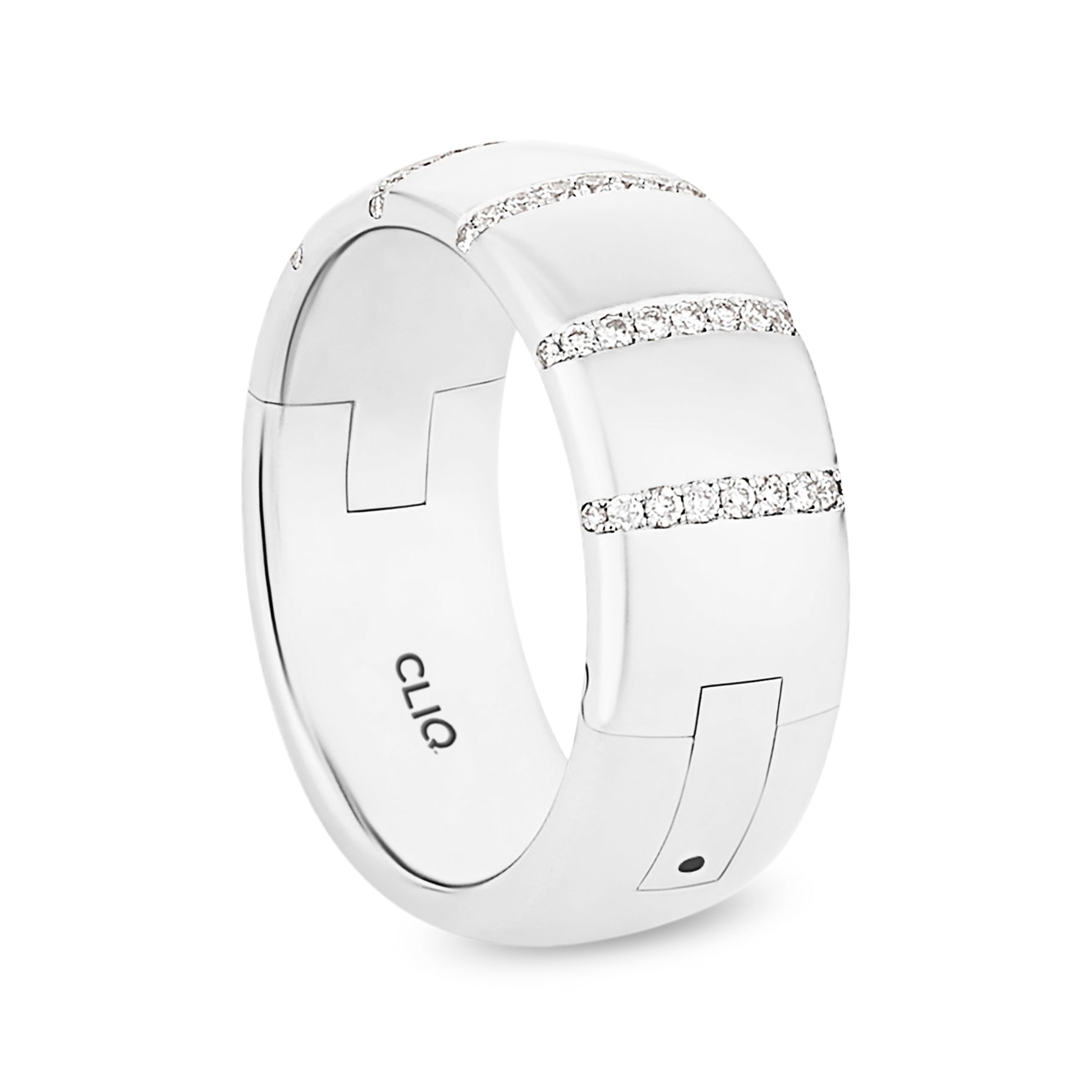 Claridge Wide Diamond Band