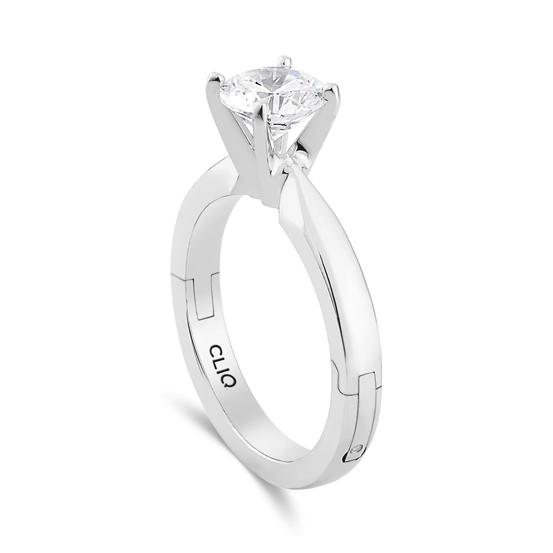Classic 4-Prong Solitaire Engagement Ring