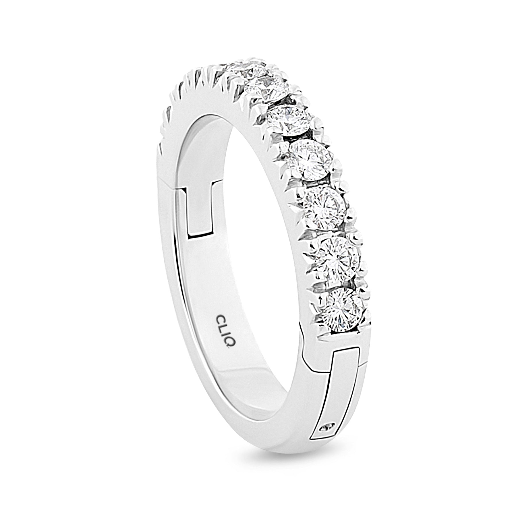 Parisienne Prong Set Diamond Band