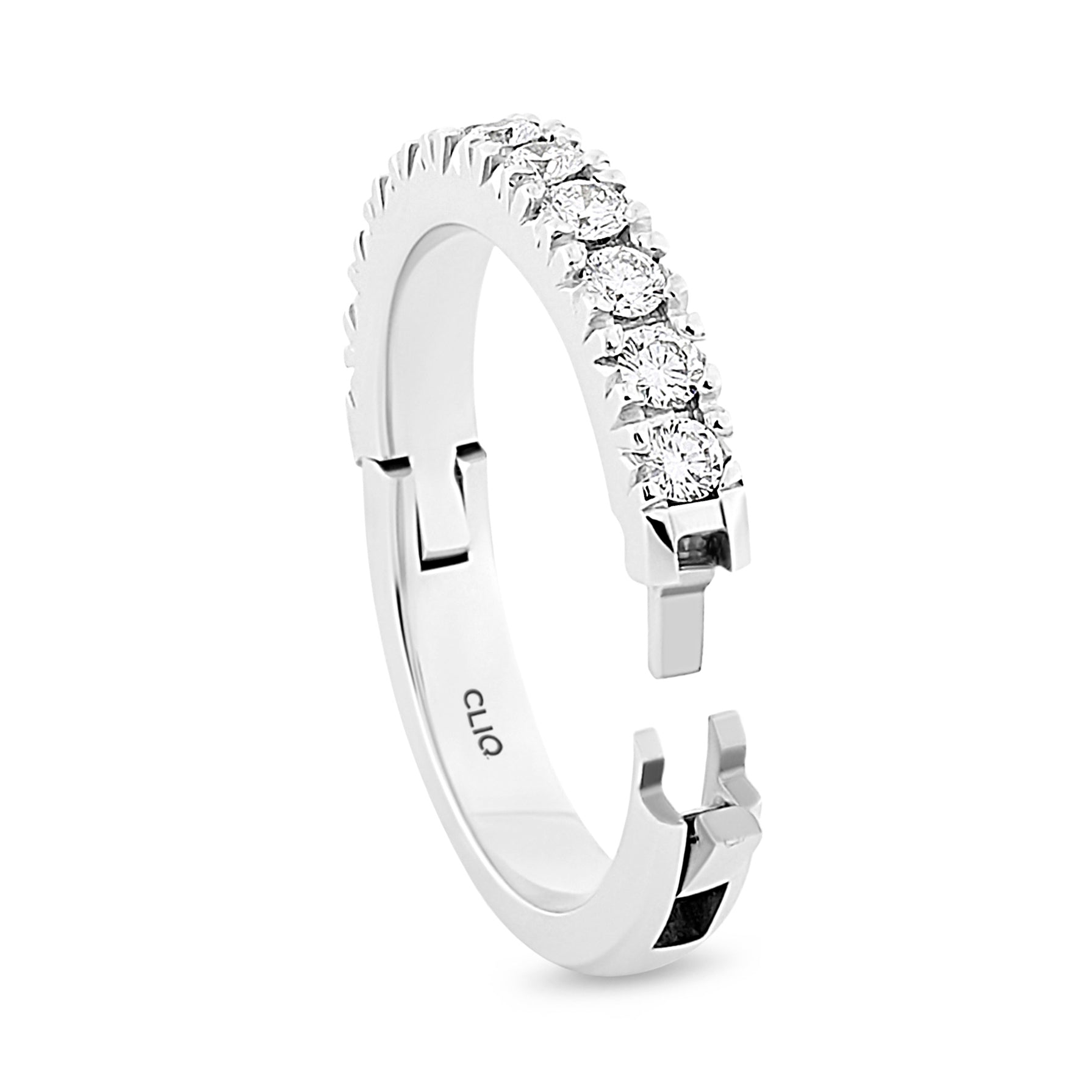 Parisienne Prong Set Diamond Band