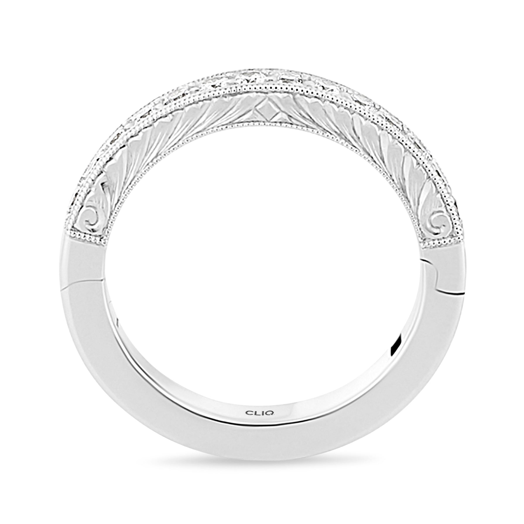 Cheryl Diamond Band with Engraving