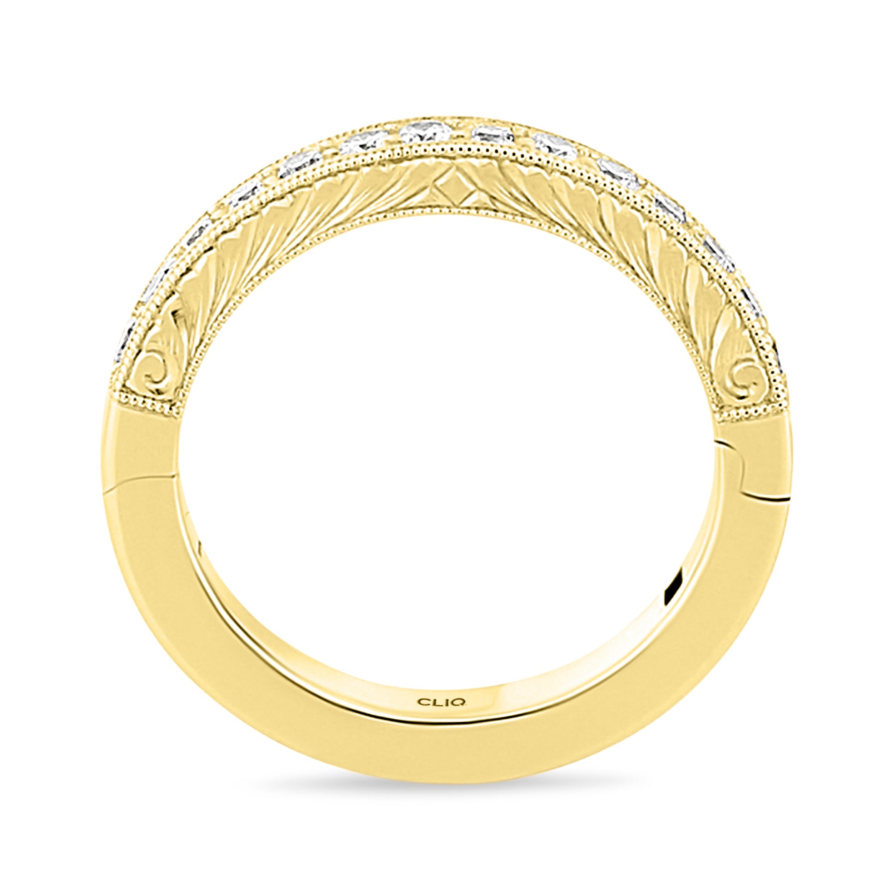 Cheryl Diamond Band with Engraving