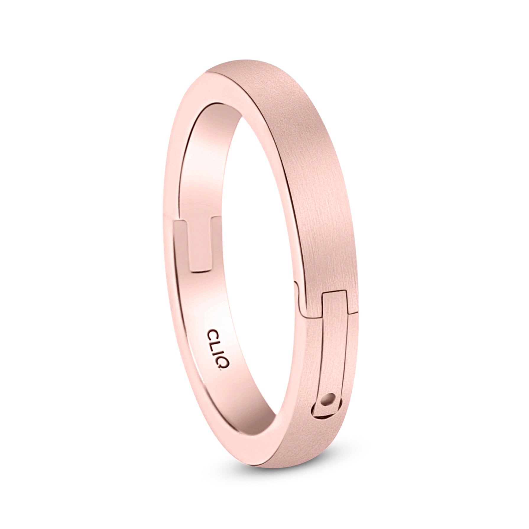 Classic Rounded Band with Matte Finish, 3mm