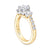 Devaraux Three Stone Diamond Engagement Ring