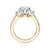 Devaraux Three Stone Diamond Engagement Ring