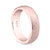 Classic Rounded Band with Hammered Finish, 6mm