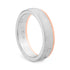 Helmsworth Two-Tone Band with Matte Finish