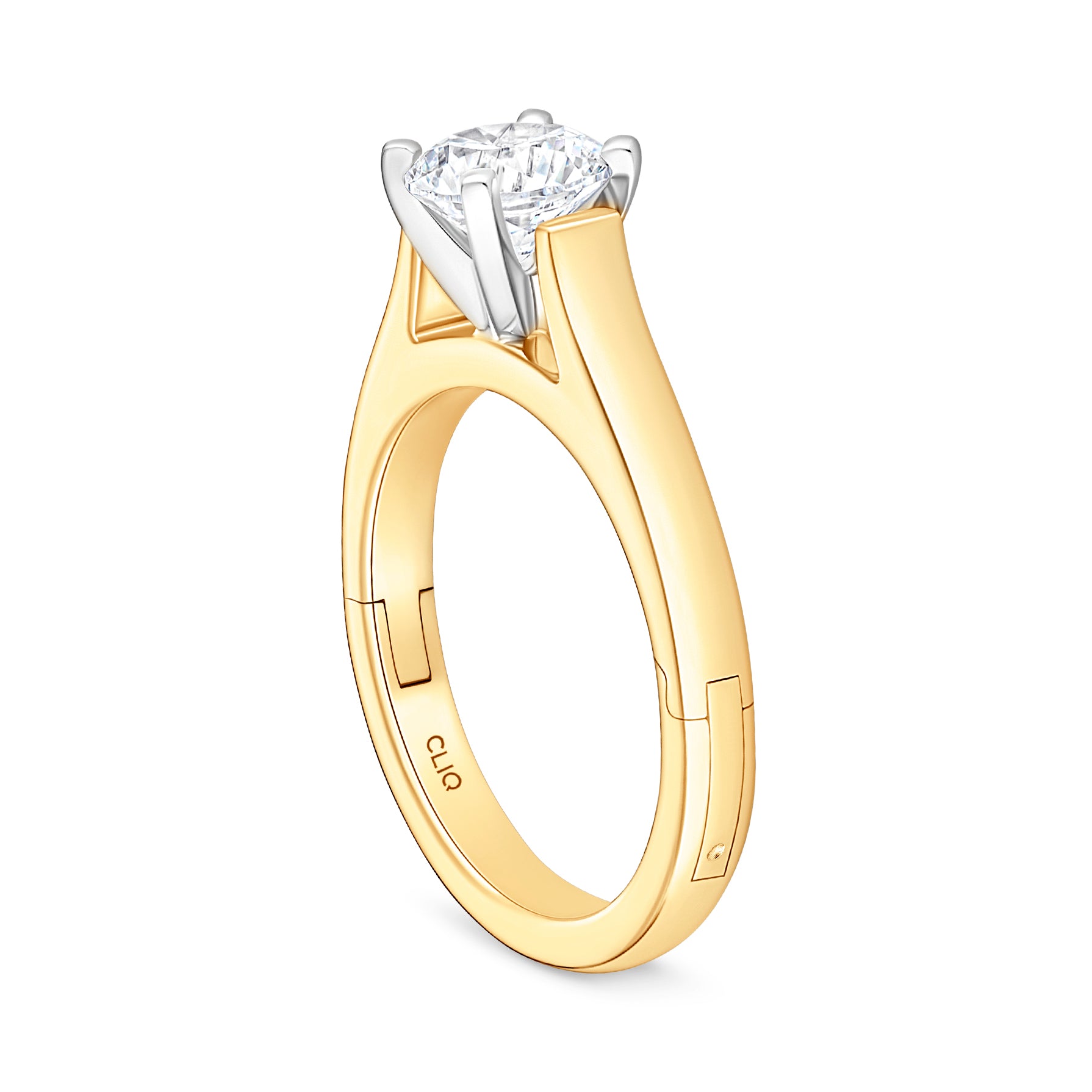 Pantheon Cathedral Solitaire Engagement Ring