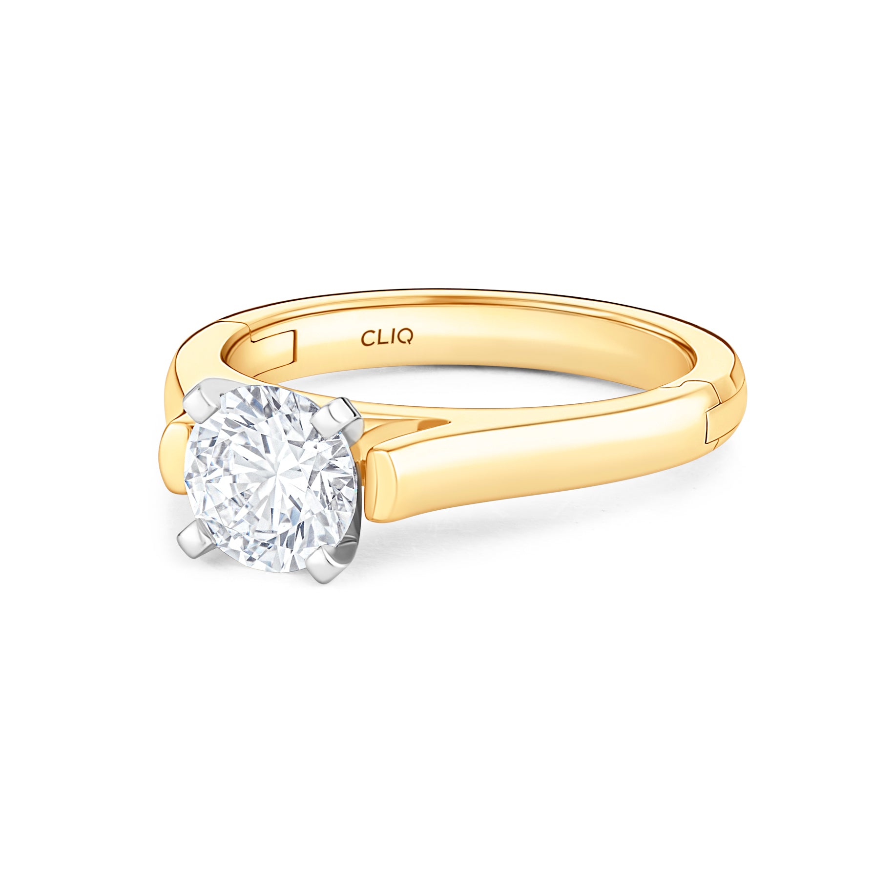 Pantheon Cathedral Solitaire Engagement Ring