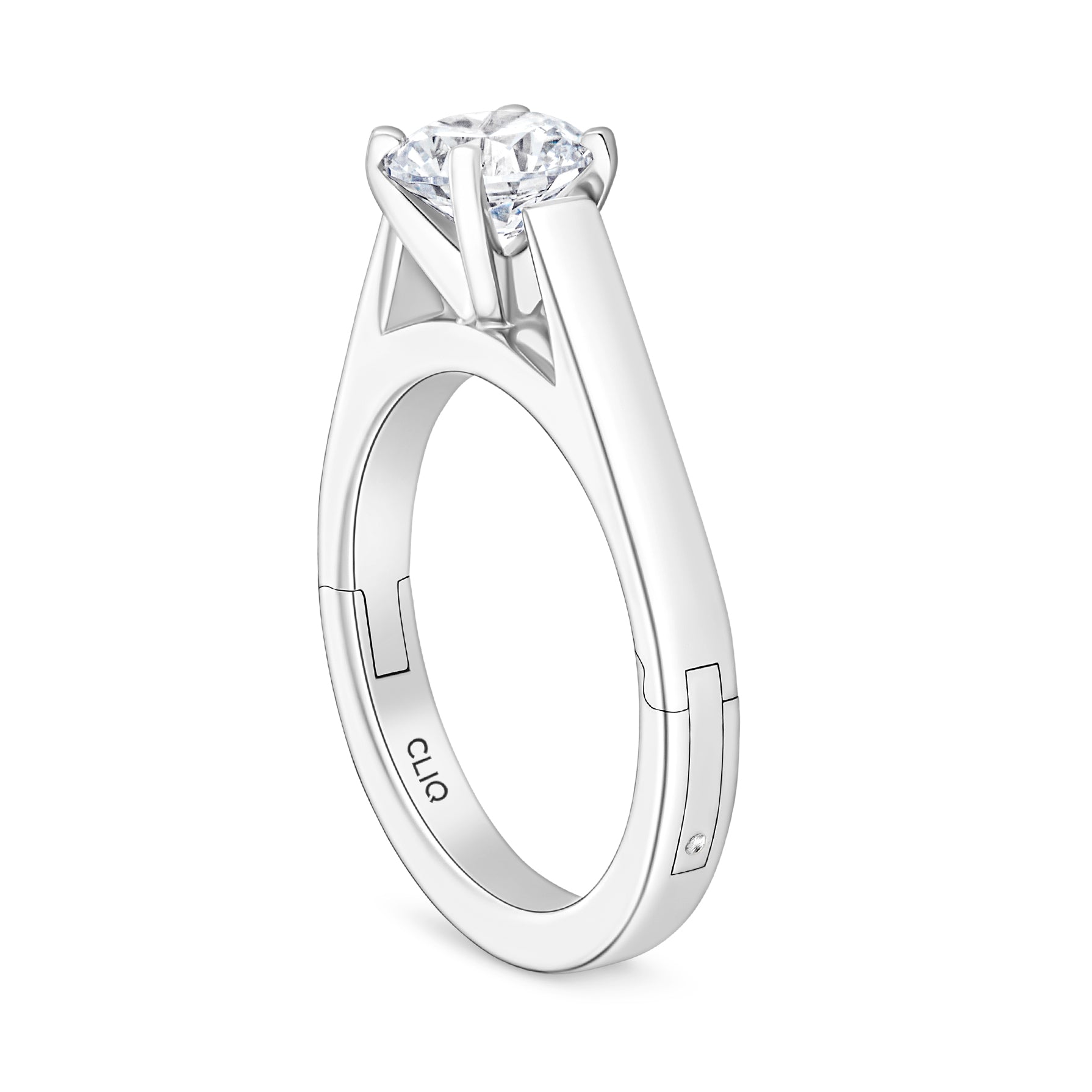 Canterbury Cathedral Solitaire Engagement Ring