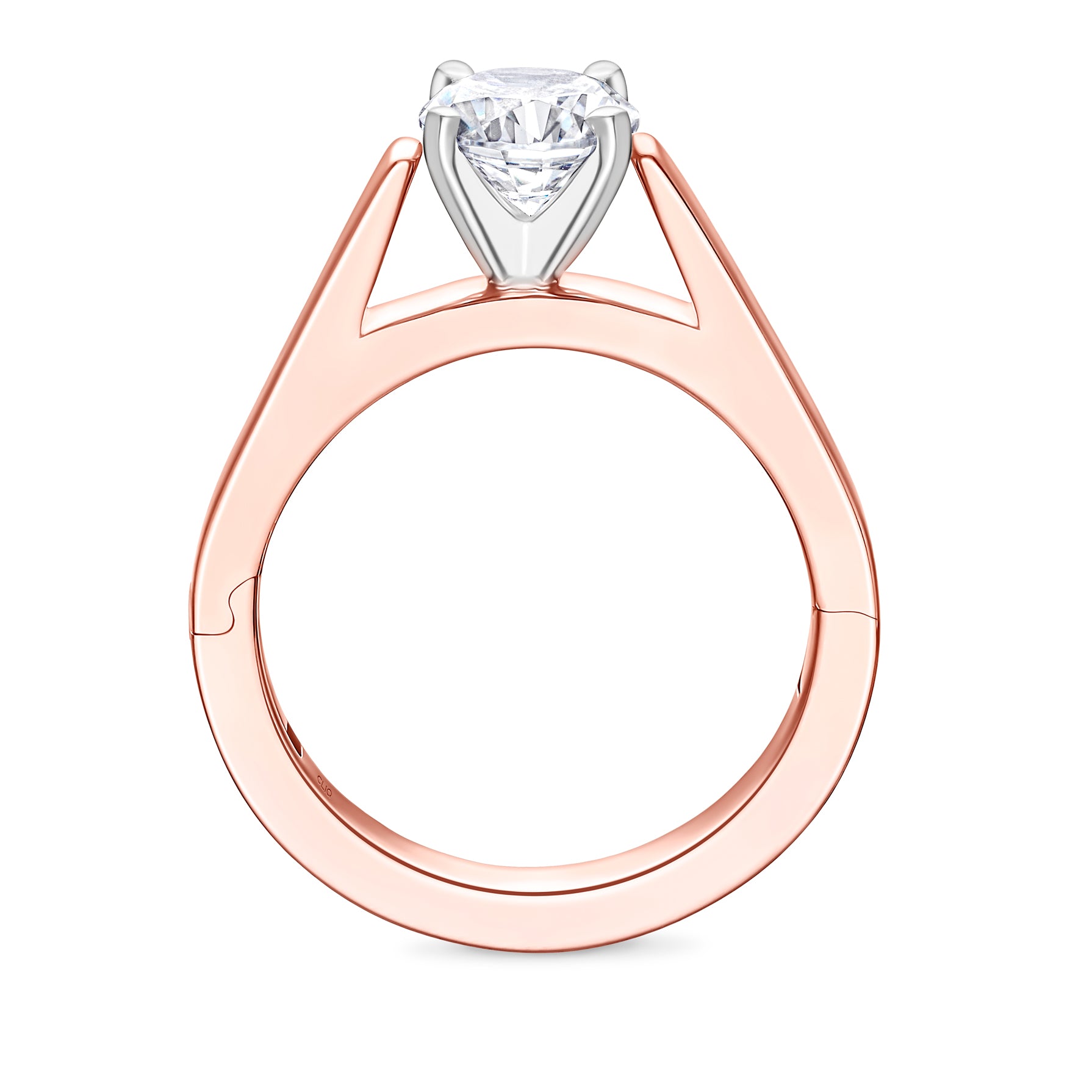 Canterbury Cathedral Solitaire Engagement Ring