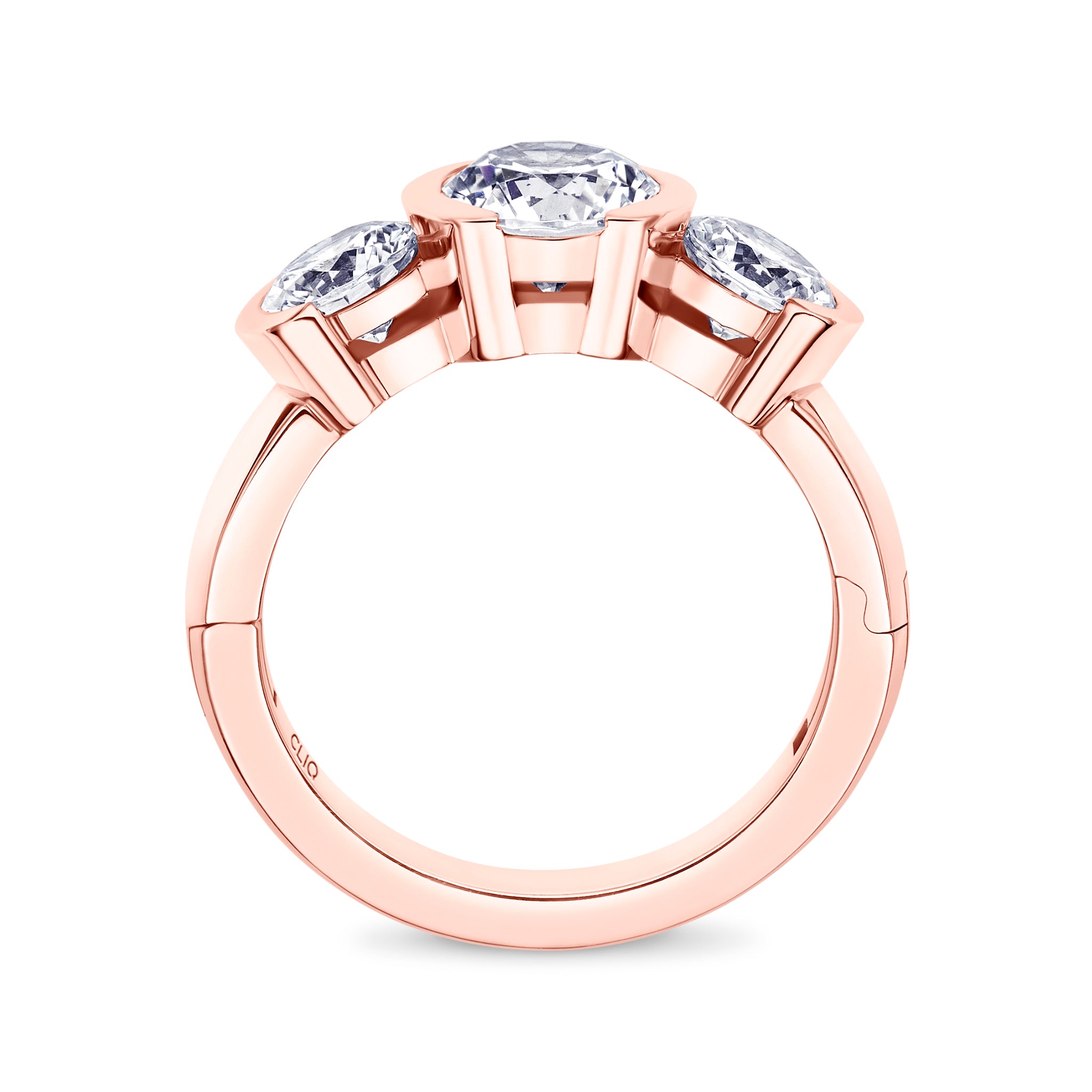 Barcelona Three Stone Ring