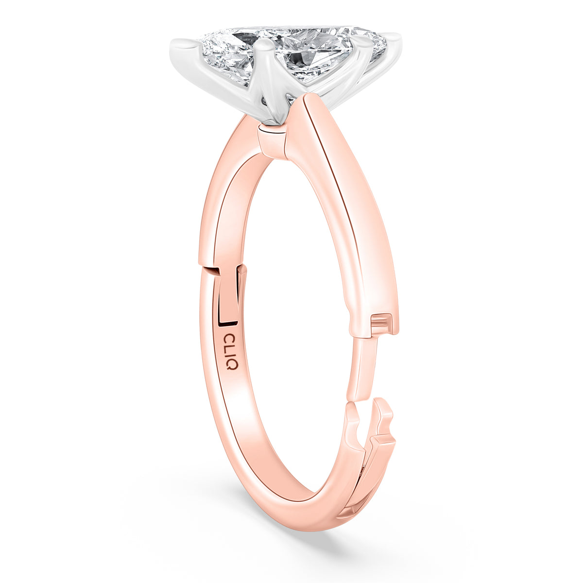 Crosby Marquis Cut Solitaire Engagement Ring