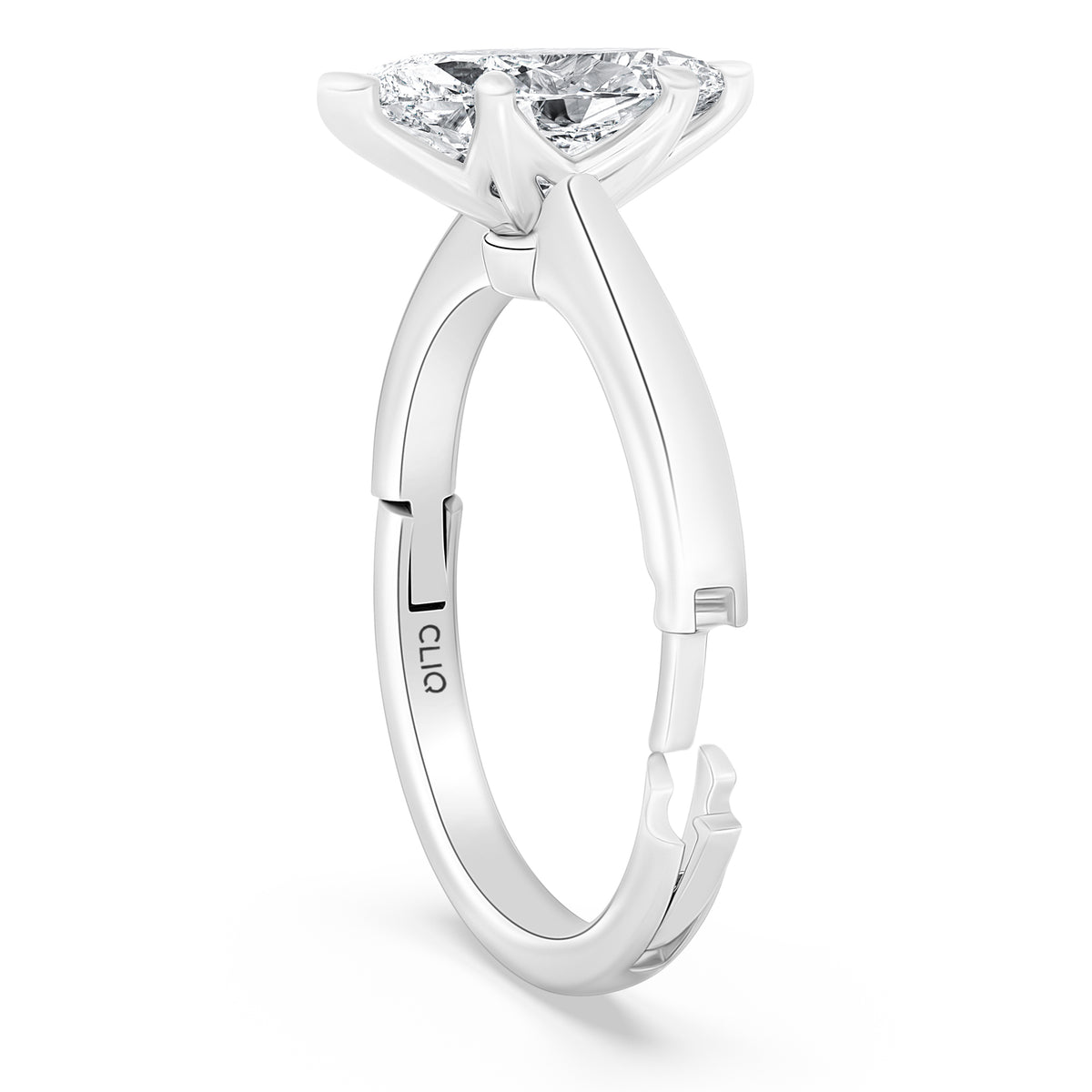 Crosby Marquis Cut Solitaire Engagement Ring