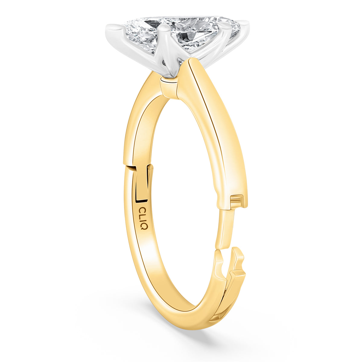 Crosby Marquis Cut Solitaire Engagement Ring