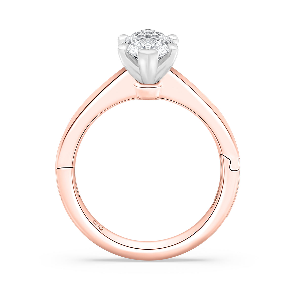 Crosby Marquis Cut Solitaire Engagement Ring