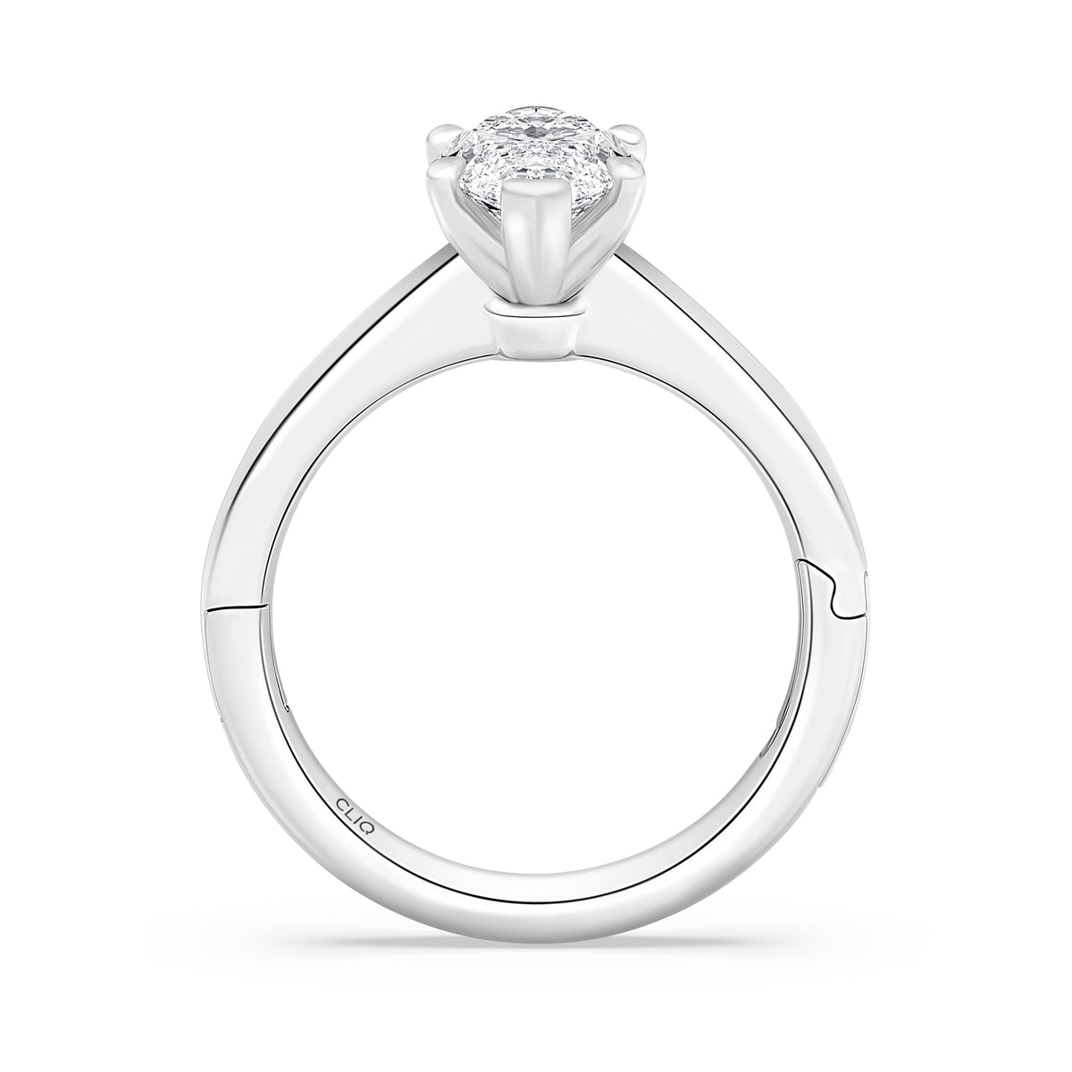 Crosby Marquis Cut Solitaire Engagement Ring