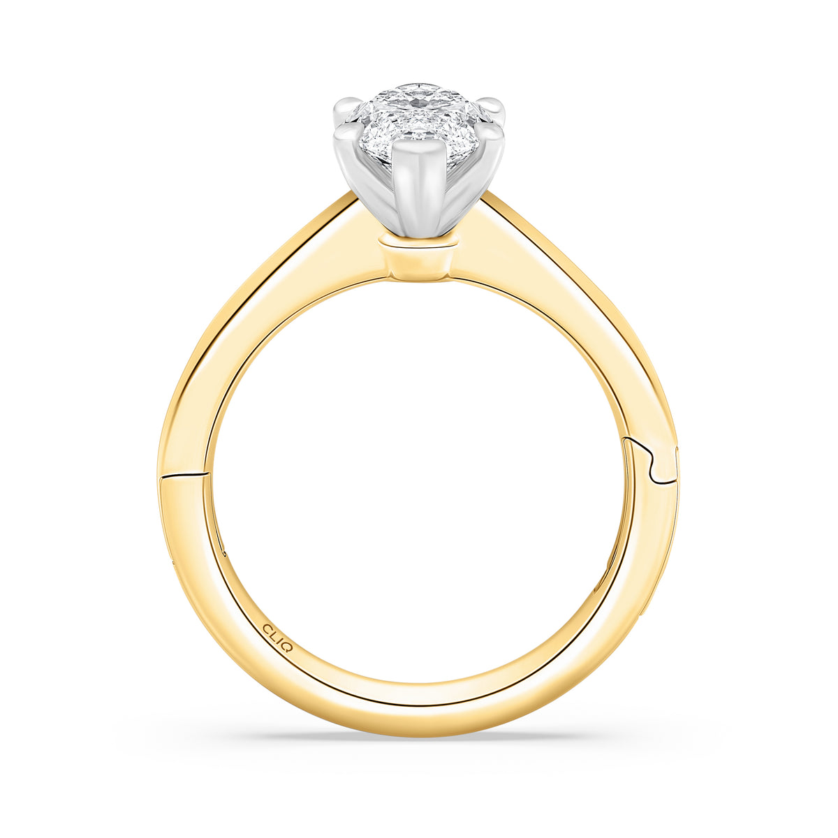 Crosby Marquis Cut Solitaire Engagement Ring
