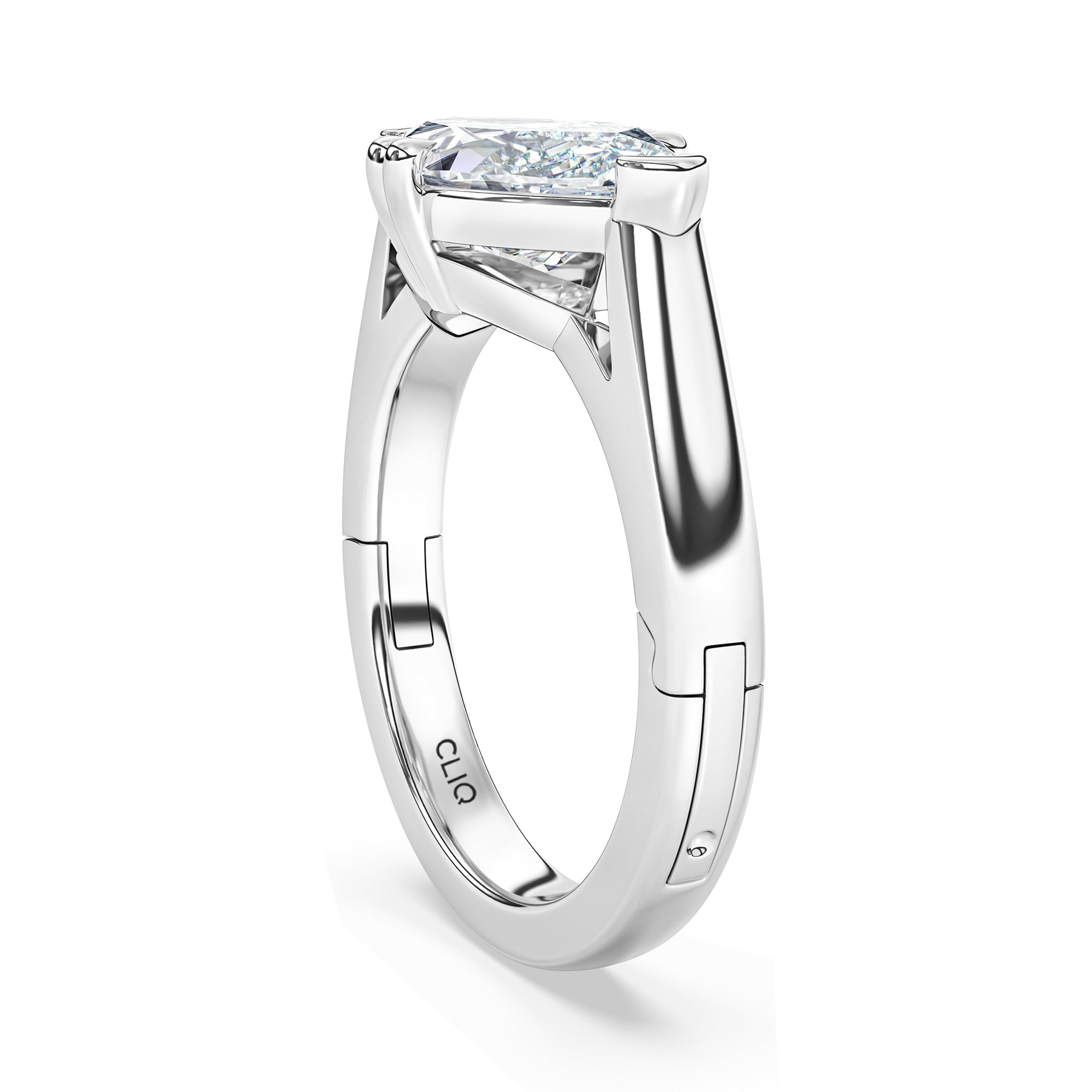 Campbell East | West Solitaire Engagement Ring